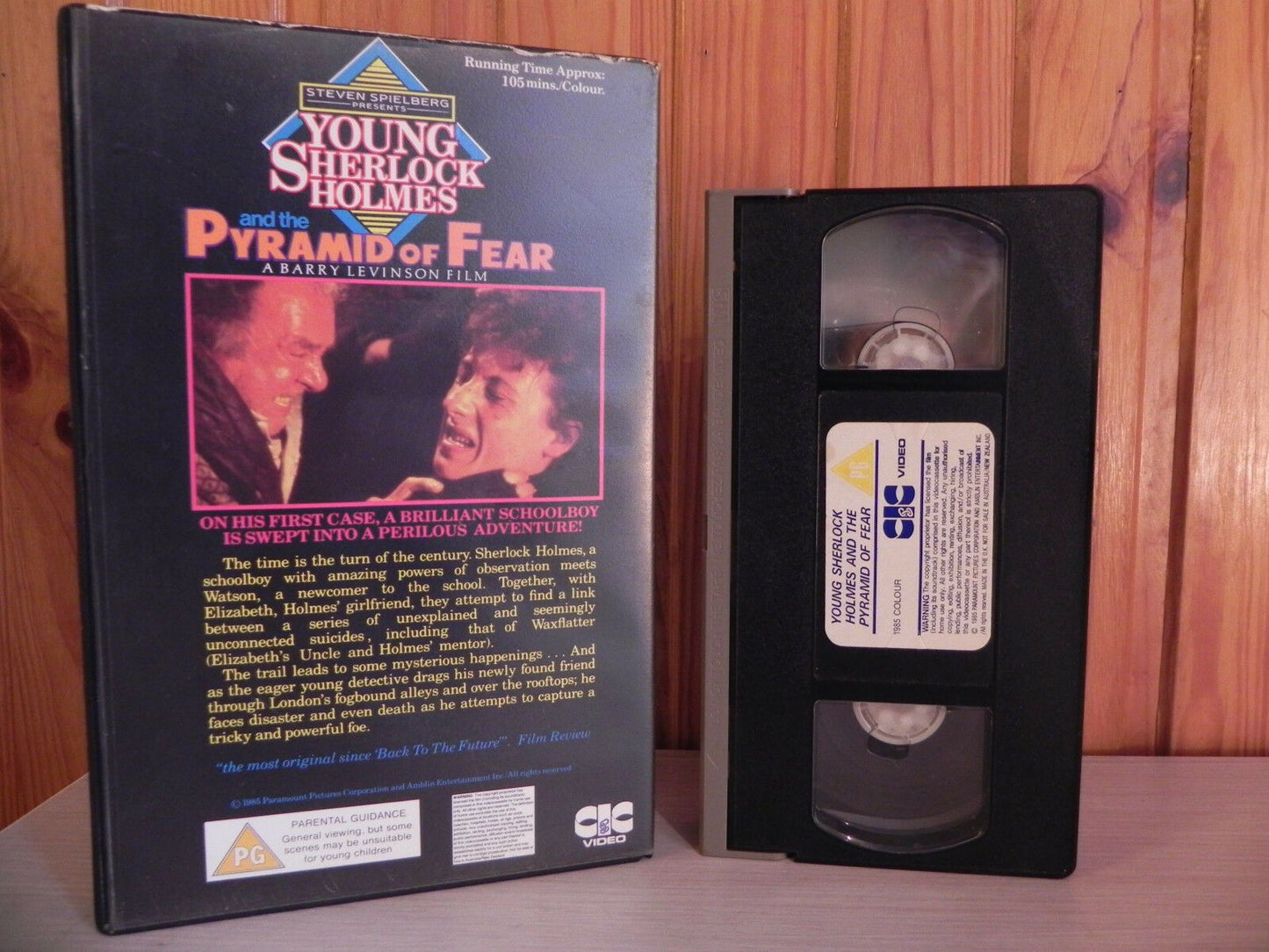 Young Sherlock Holmes - Pyramid Of Fear - Big Box - Ex-Rental - VHY2198 - VHS-