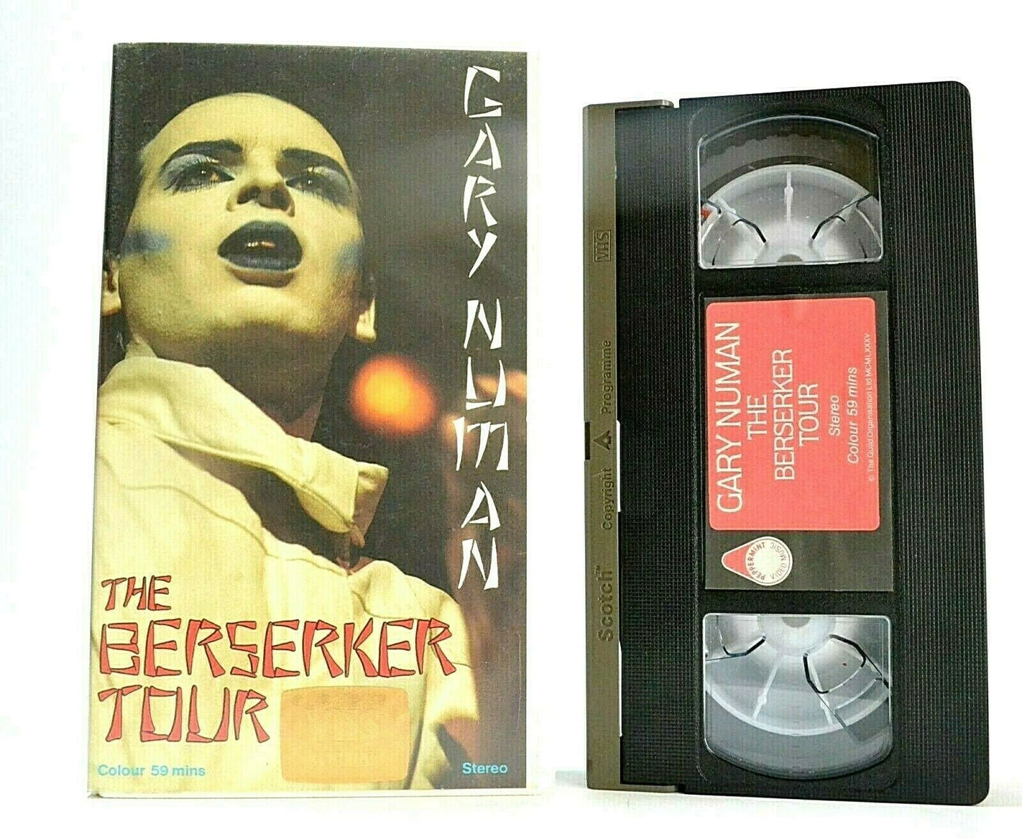 Gary Numan: The Berserker Tour - (1984) Hammersmith Odeon - Concert - Pal VHS-