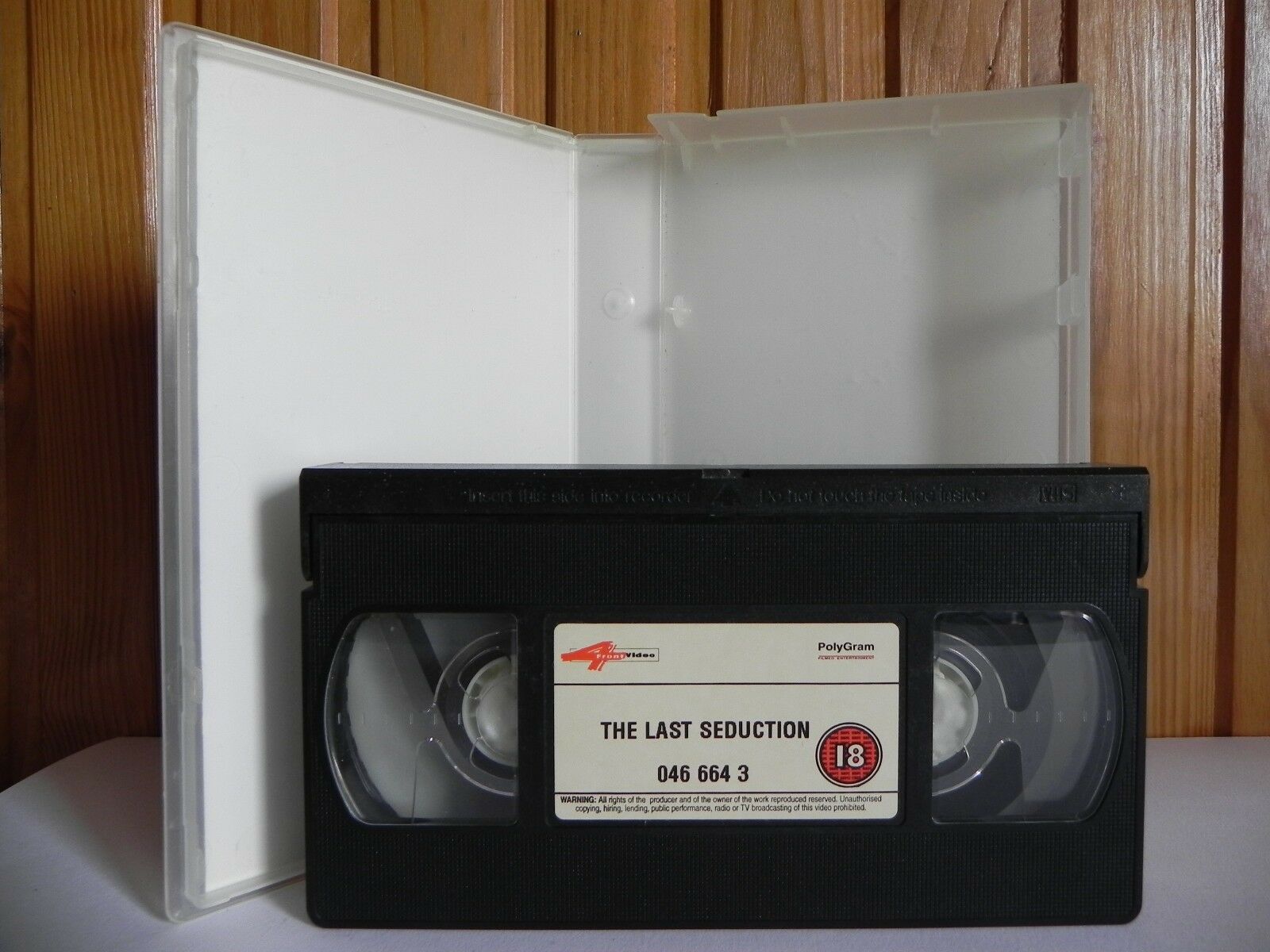 The Last Seduction - PolyGram - Thriller - Linda Fiorentino - Peter Berg - VHS-