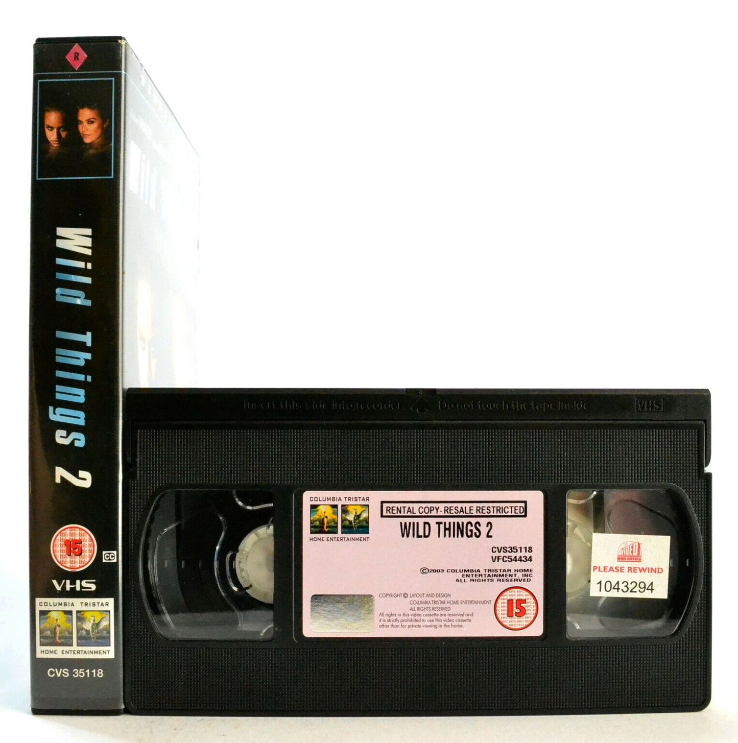 Wild Things 2: Erotic Thriller (2004) - Large Box - Ex-Rental - S.Ward - Pal VHS-