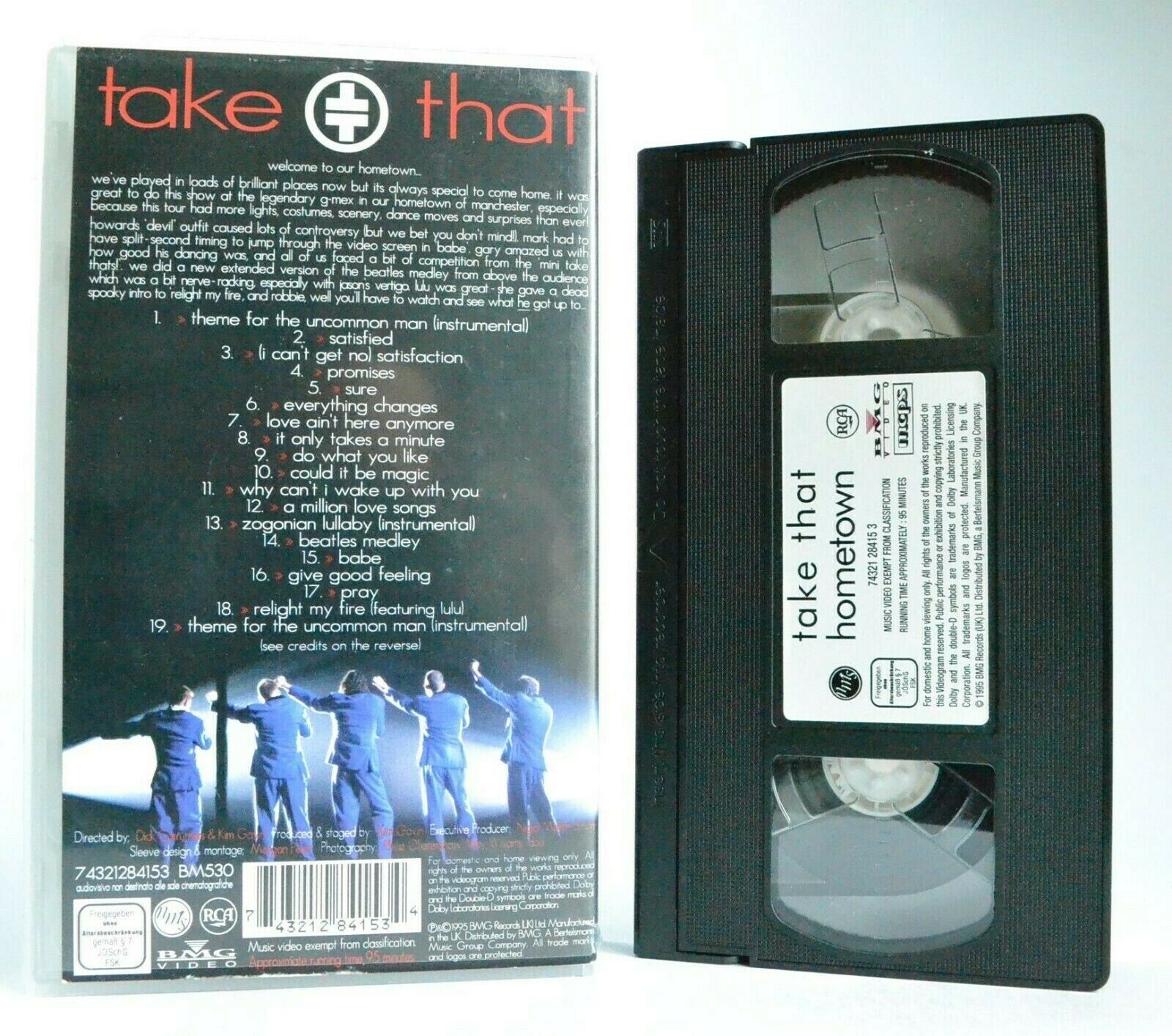 Take That: Hometown - Live At Manchester G-Max - Classic Boyband - Music - VHS-