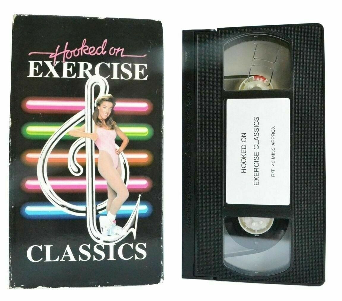 Hooked On Exercise Classics: Louise Clark - Body Workout - Exercises - Fitness - Pal VHS-