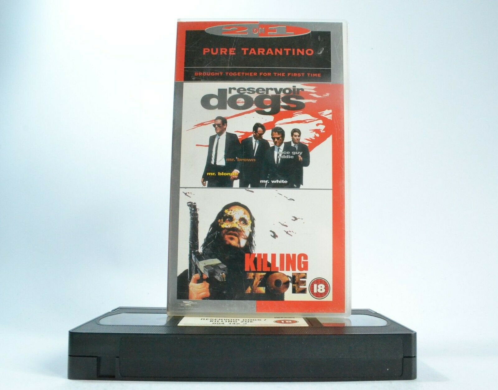 Reservior Dogs (Uncut Version) / Killing Zoe; [Pure Tarantino] Action - Pal VHS-