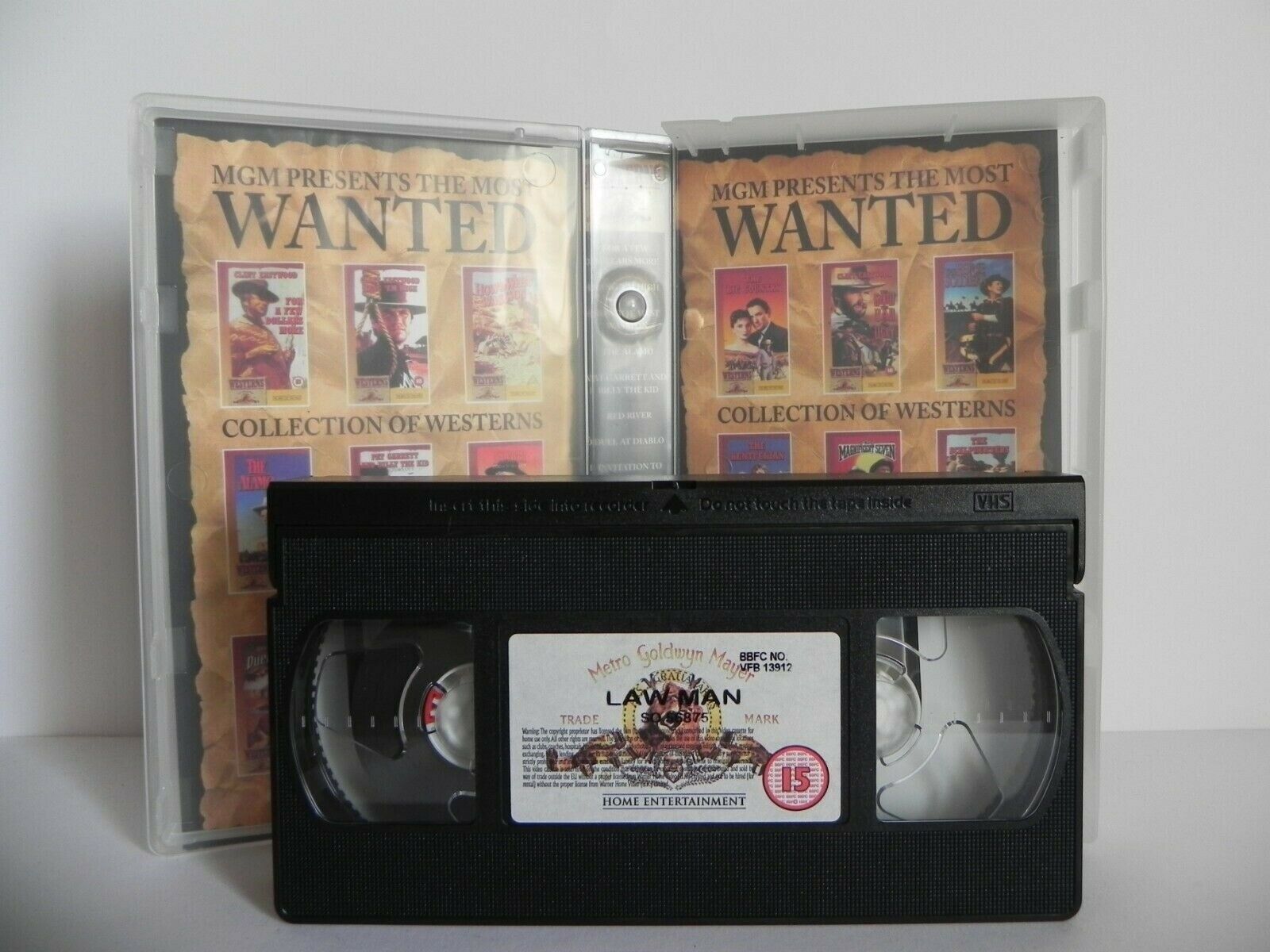 Lawman - Western - The Best Of The West - Burt Lancaster - Lee J.Cobb - VHS-