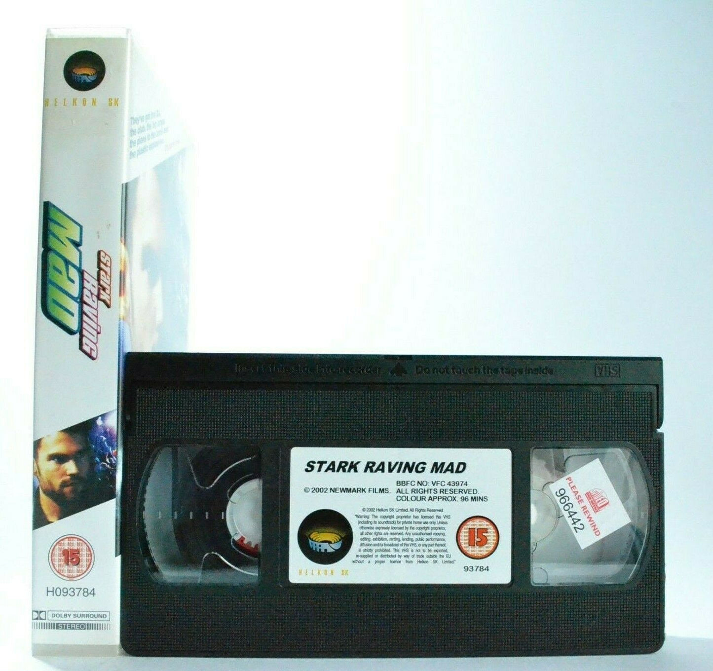 Stark Raving Mad: Crime Comedy (2002) - Large Box - Seann William Scott - VHS-