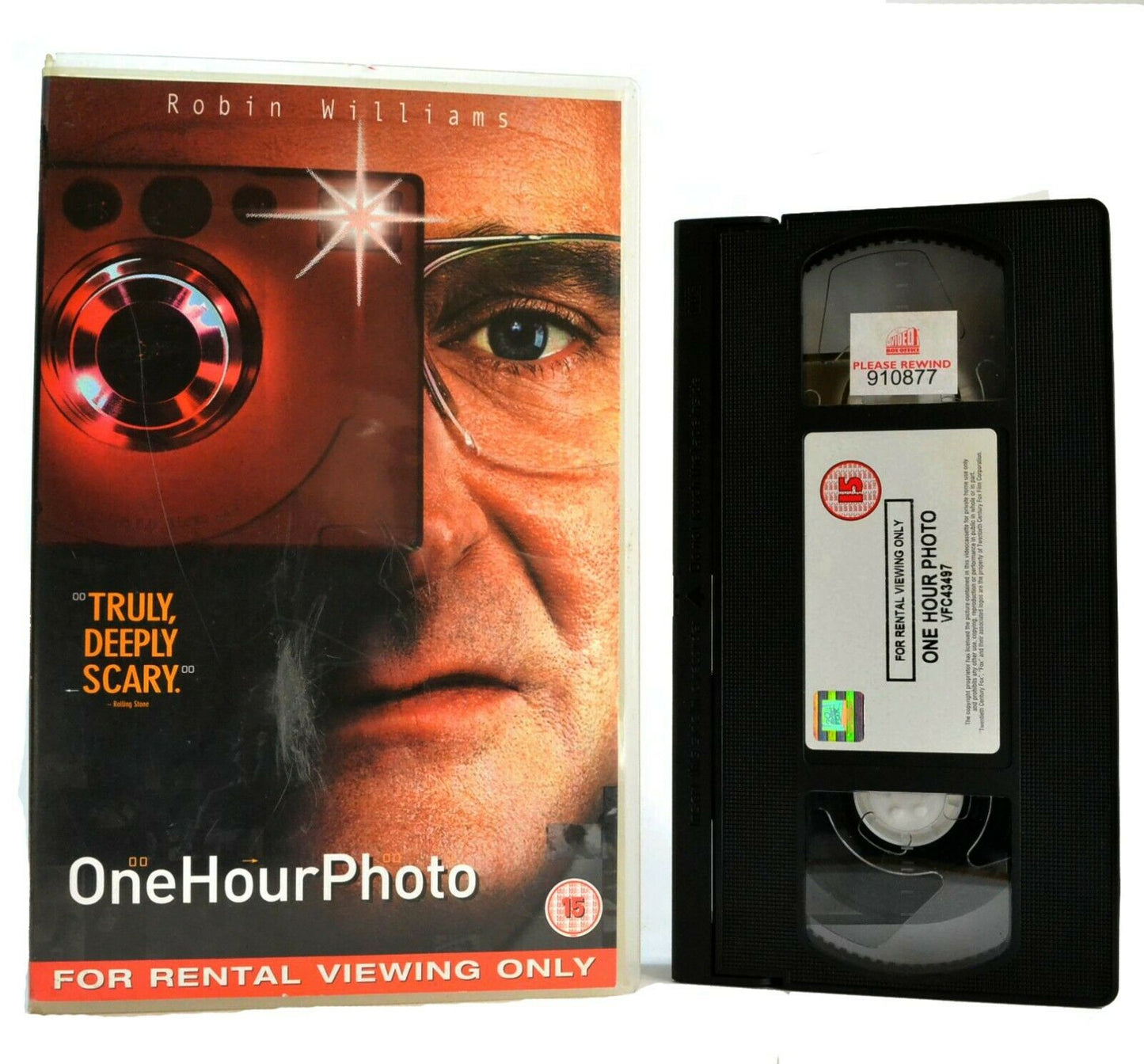 One Hour Photo: Thriller (2002) - Suspensful Story - Large Box - Ex-Rental - VHS-