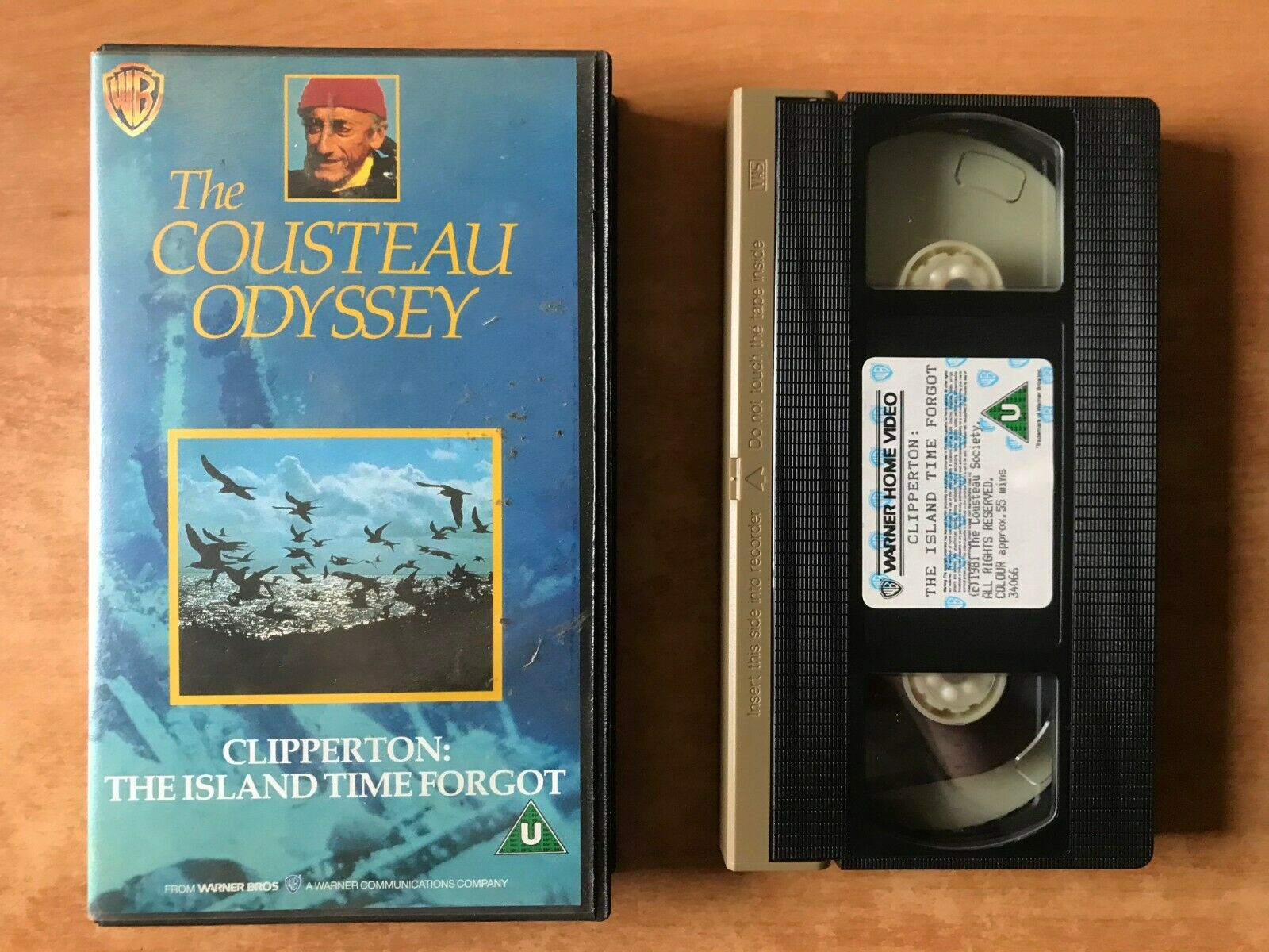 The Cousteau Odyssey [Clipperton: The Island Time Forgot] Theodore Strauss - VHS-