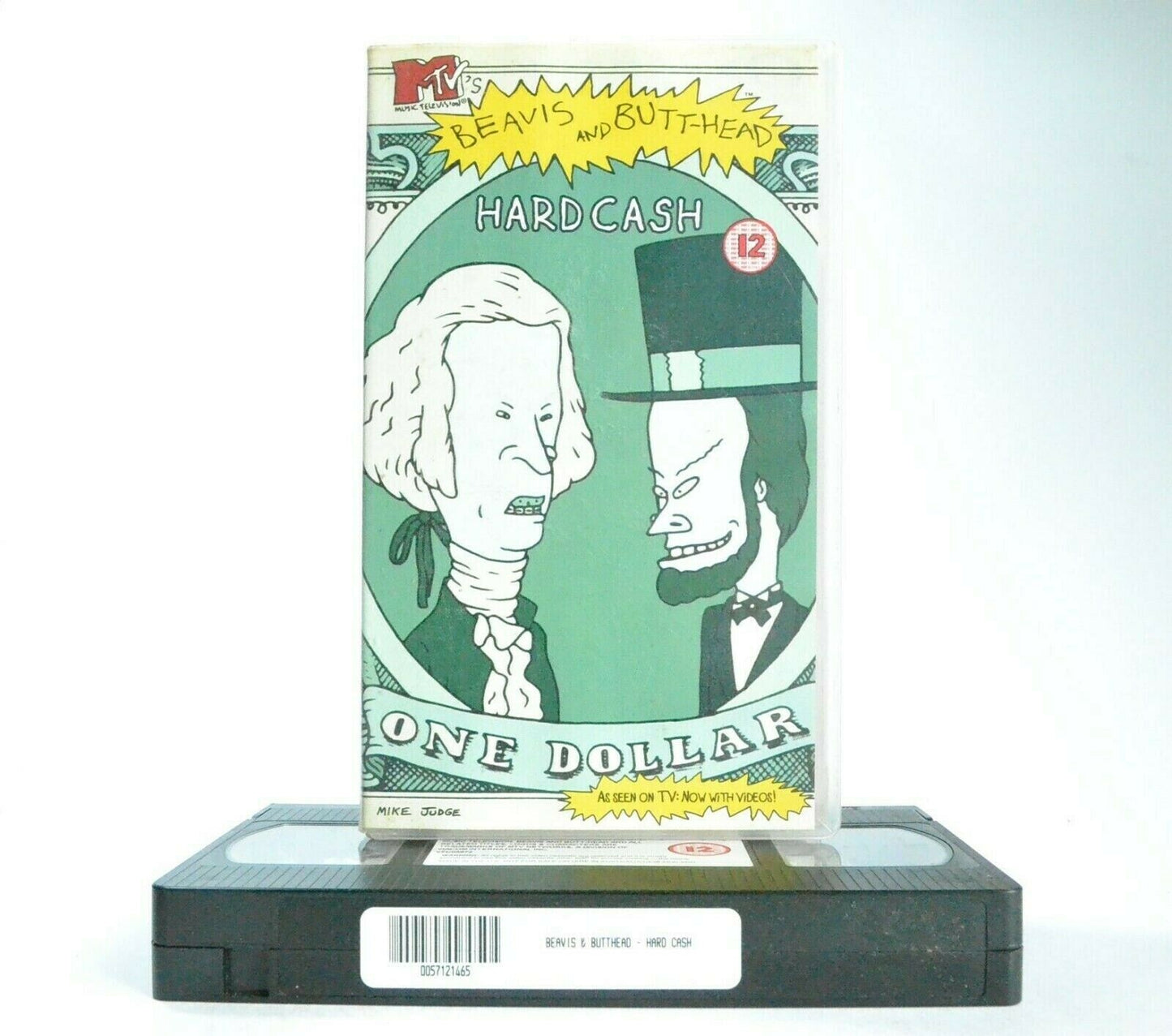 Beavis And Butt-Head: Hard Cash - Classic MTV Animation - Comedy - Pal VHS-