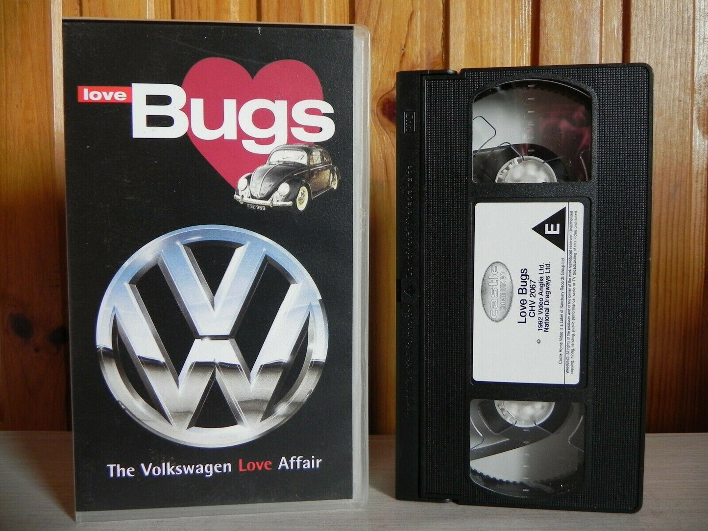 Love Bugs - The Volkswagen Love Affair - VW Beetle - Motor Cars - VHS-