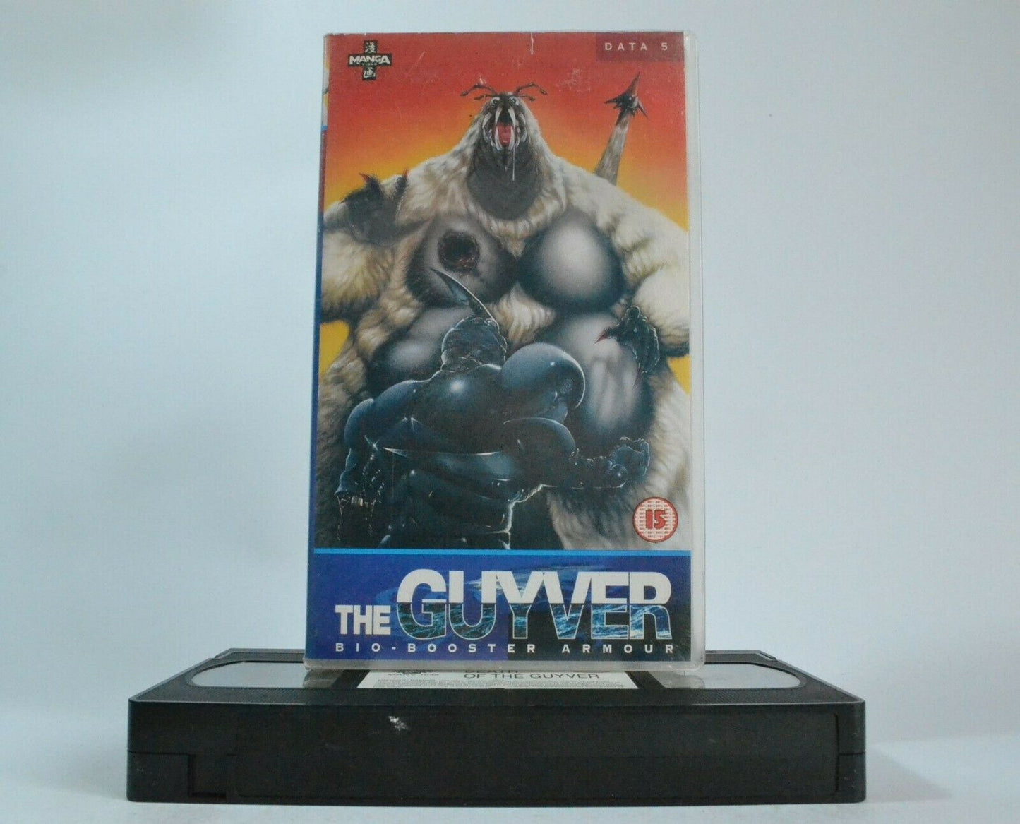 The Guyver Data 5: Death Of The Guyver [Manga Video] T.V. Action Series - VHS-