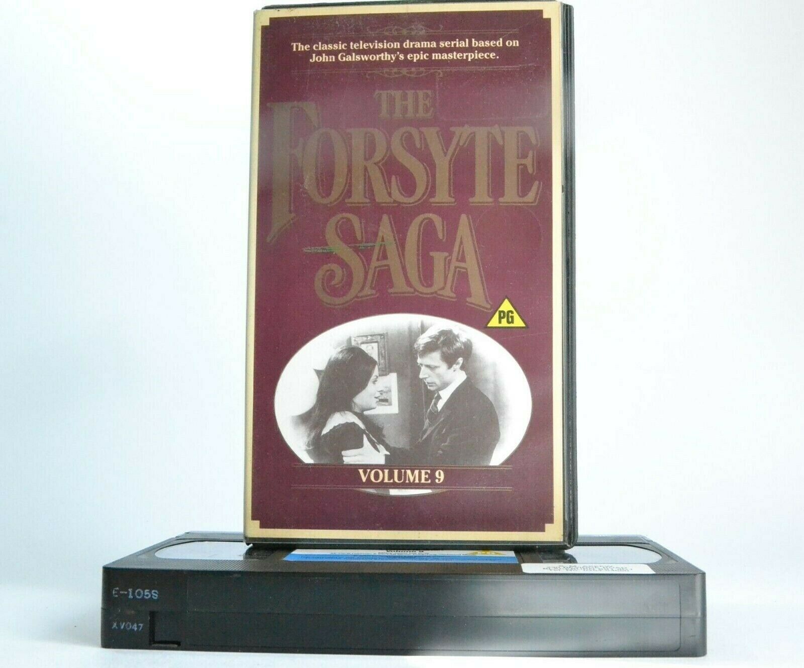 The Forsyte Saga, Vol.9: John Galsworthy - TV Drama - Susan Hampshire - Pal VHS-