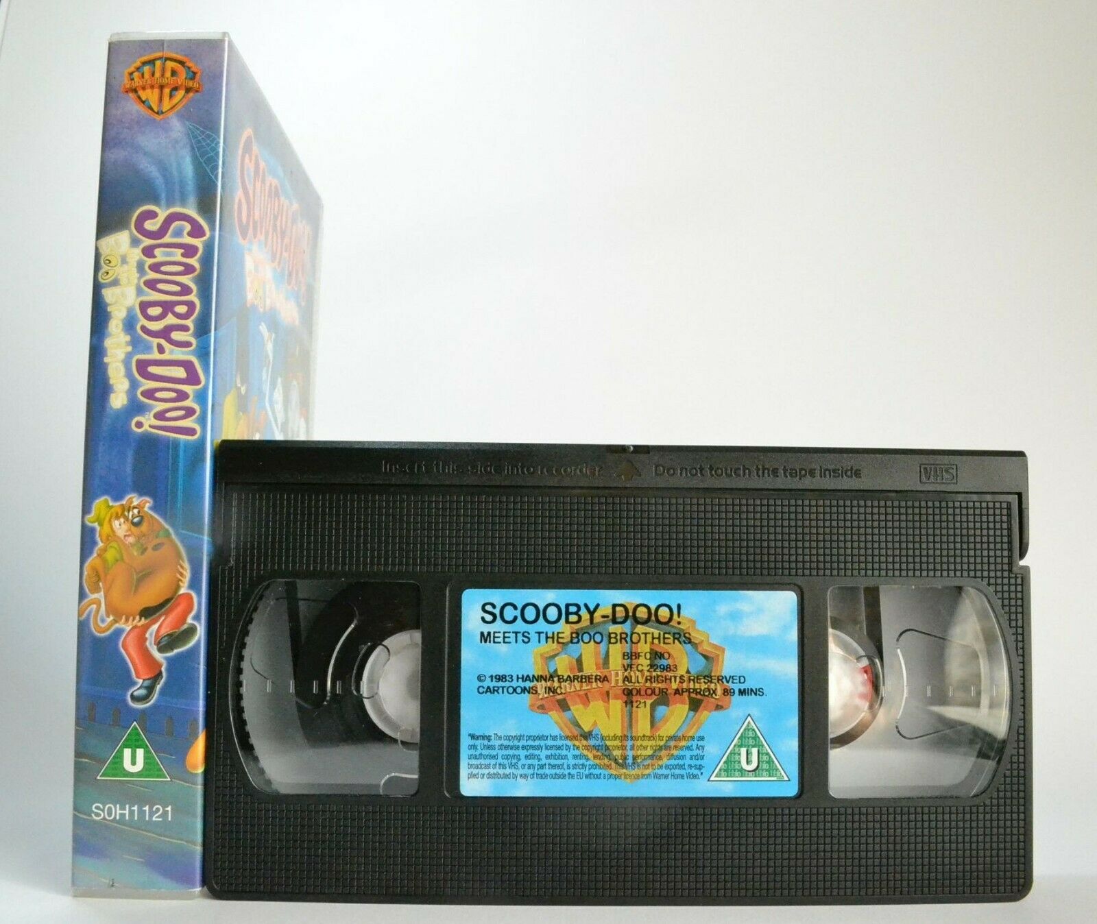 Scooby-Doo Meets The Boo Brothers - Animated - Mystery Adventures - Kids - VHS-