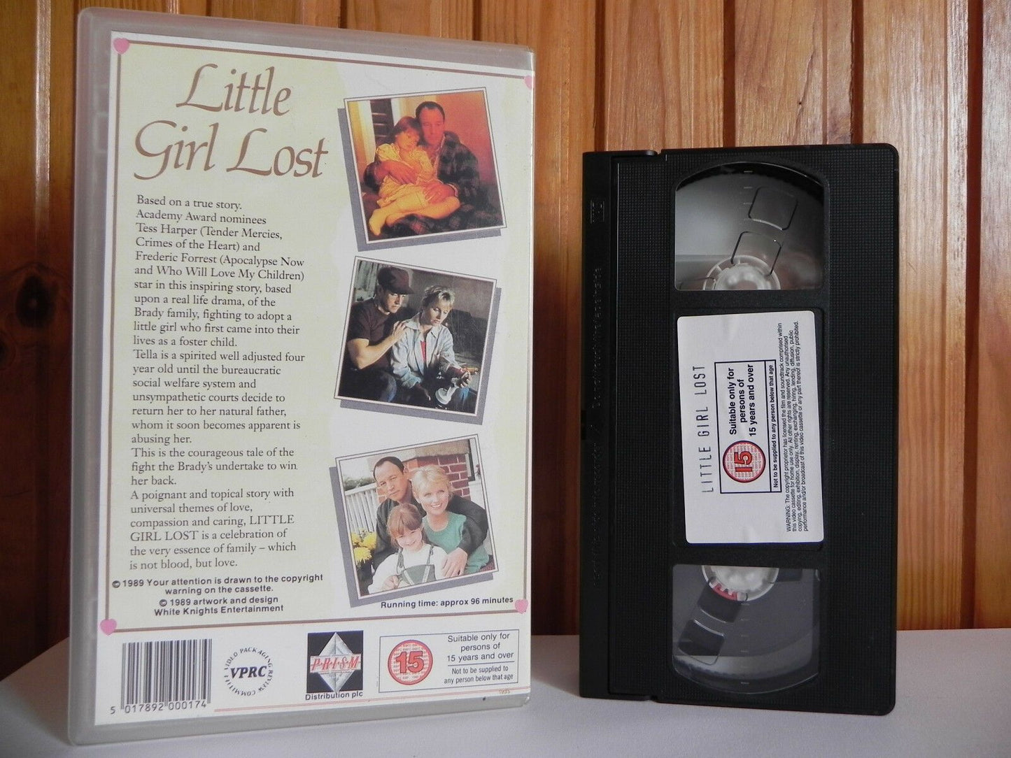 Little Girl Lost - Prism - Drama - Tess Harper - Marie Martin - Large Box - VHS-