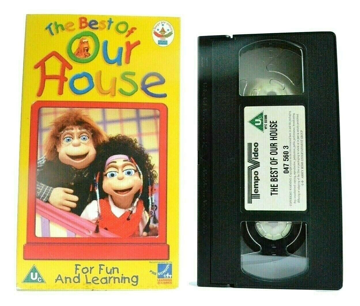 The Best Of Our House (Tempo Video) - Preschool - Educational - Kids - Pal VHS-