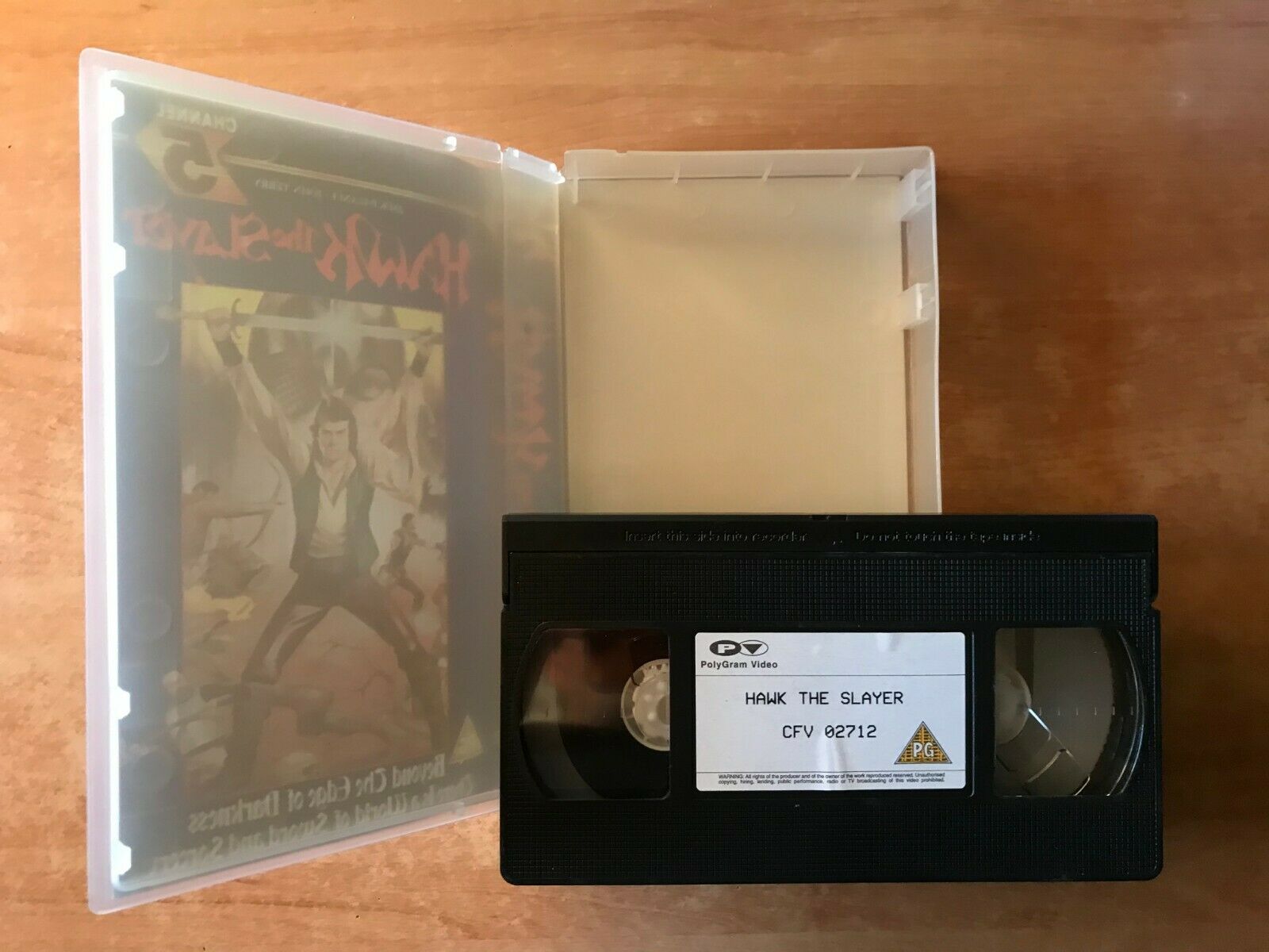 Hawk The Slayer (1980); [Channel 5] Action Fantasy - Jack Palance - Pal VHS-