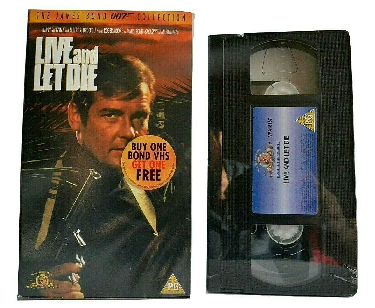 Live And Let Die; [James Bond Collection] - Brand New Sealed - Roger Moore - VHS-