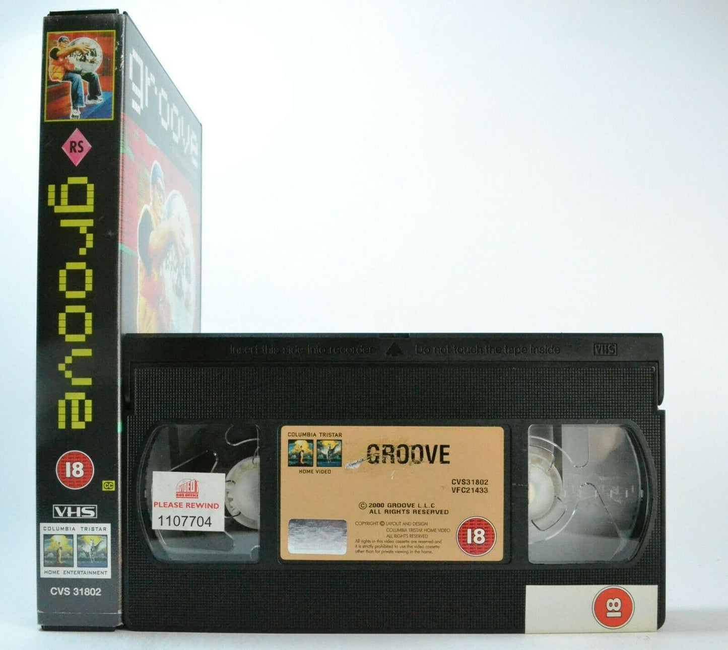 Groove (2000): Film By Greg Harrison - Large Box - Underground Rave Scene - VHS-