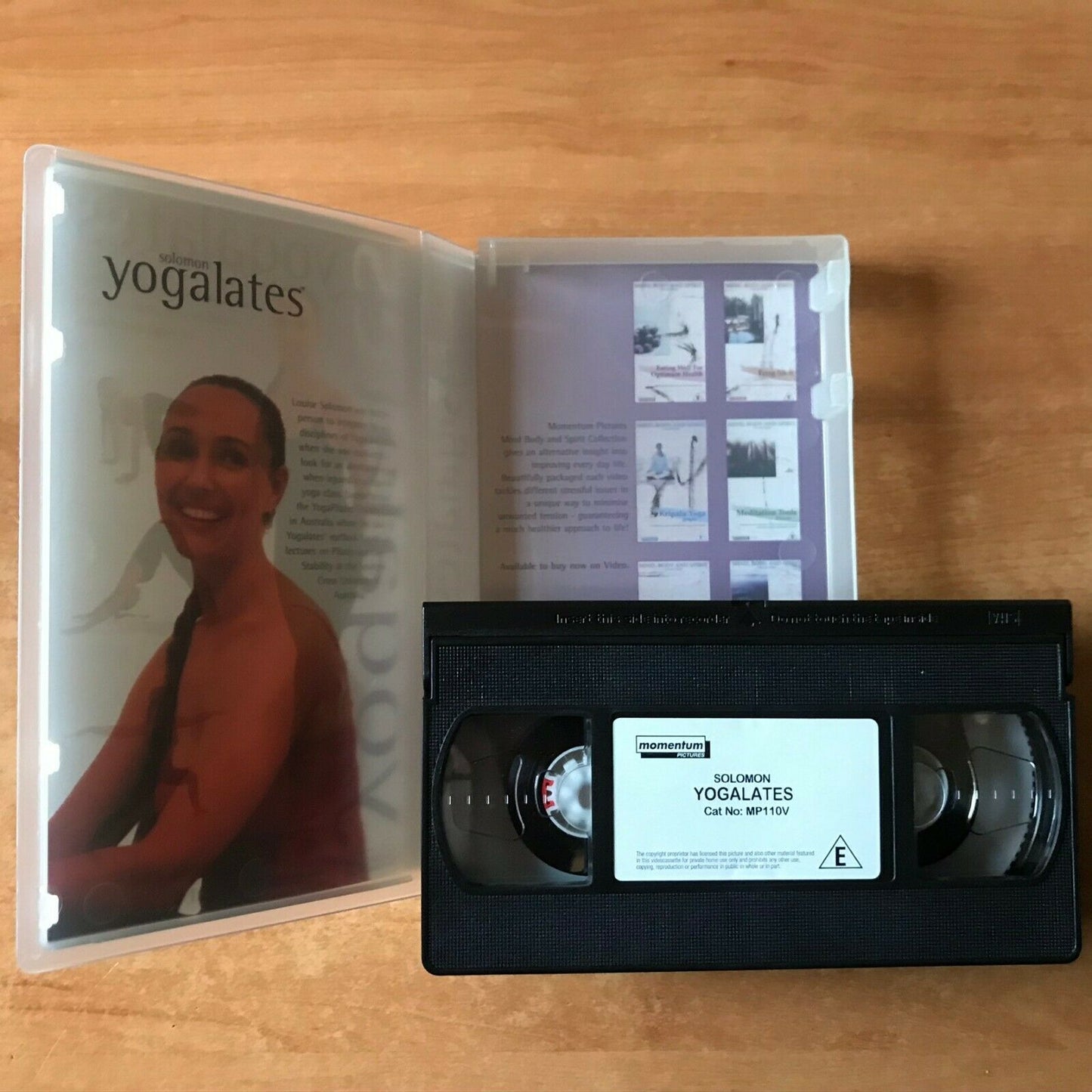 Solomon Yogalates: Yoga / Pilates - Ultimate Exercises - Body Workout - Pal VHS-