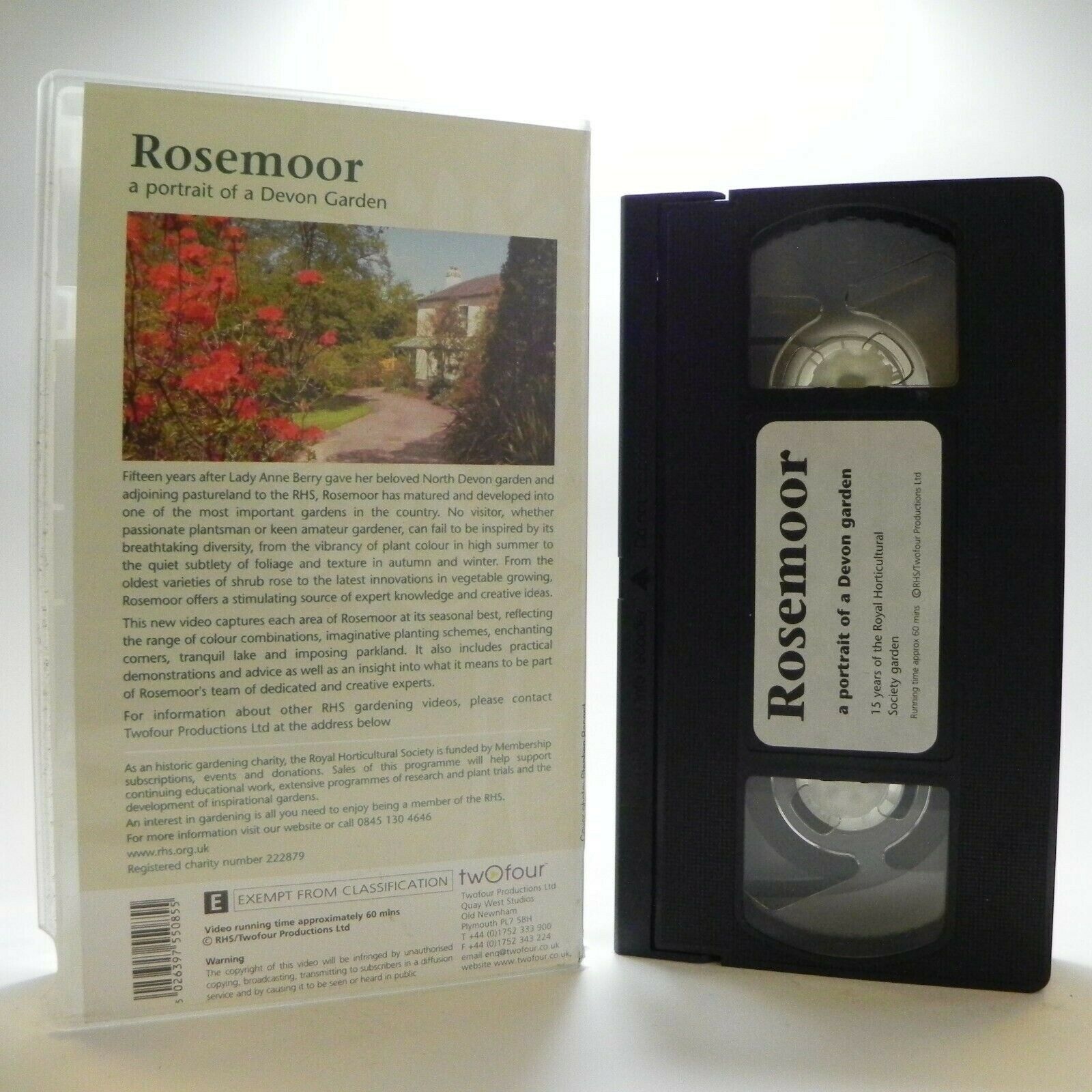 Rosemoor: A Portrait Of A Devon Garden - Documentary - Gardening Video - VHS-