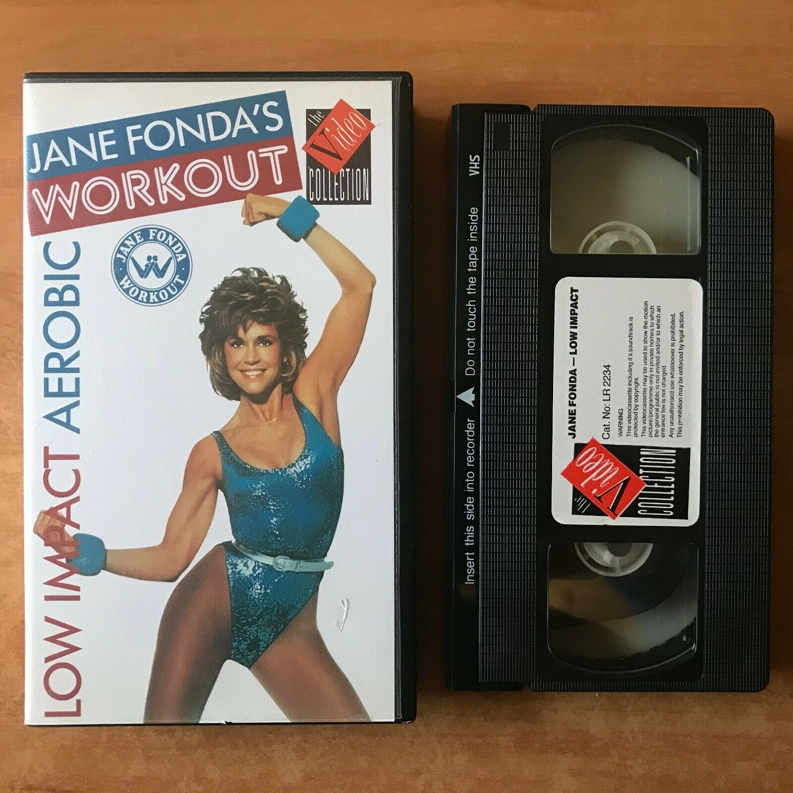 Low Impact Aerobic; [Jane Fonda]: Fitness - Body Workout - Exercises - Pal VHS-