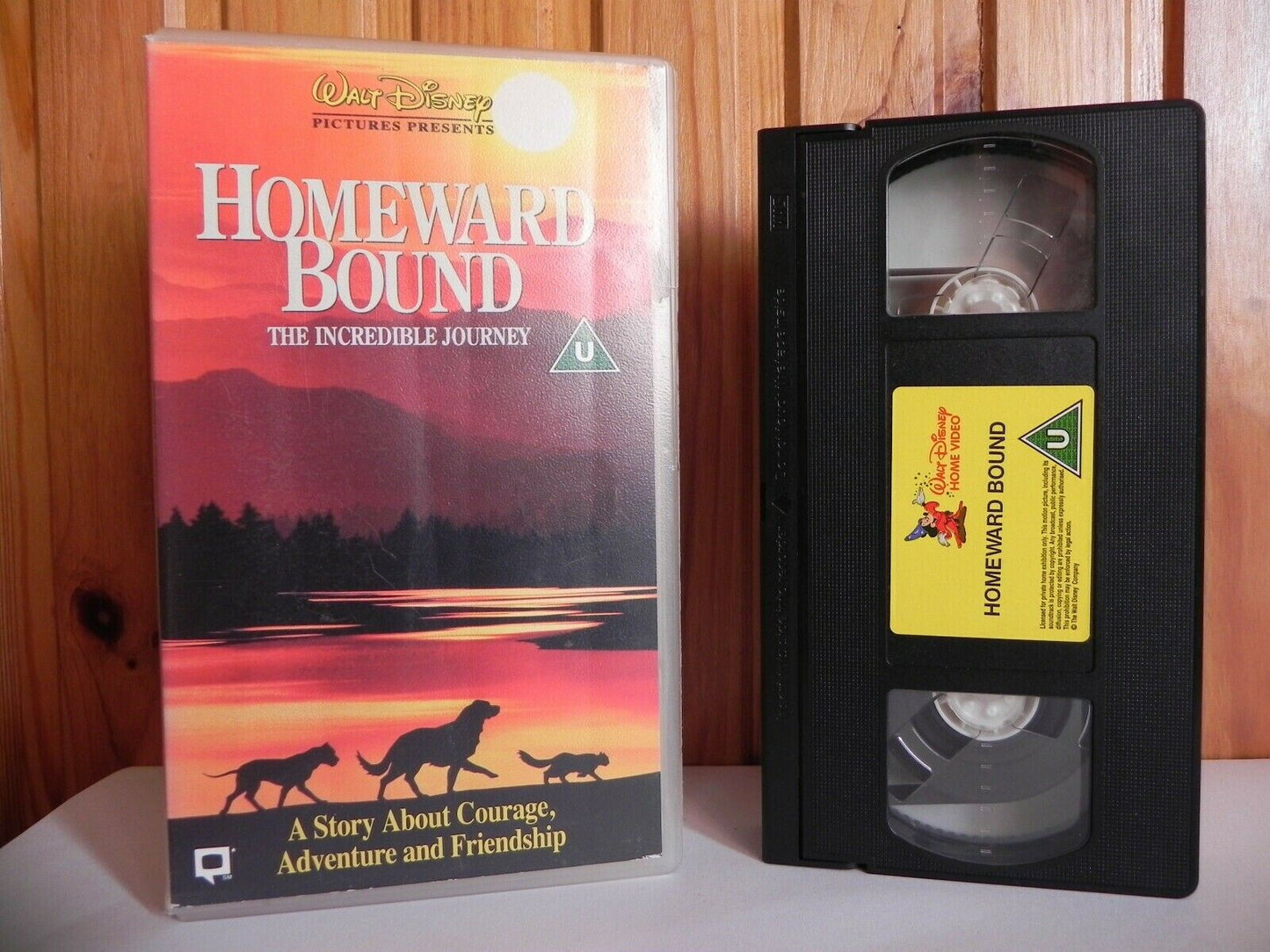 Homeward Bound: The Incredible Journey - Walt Disney - Adventure - Kids - VHS-