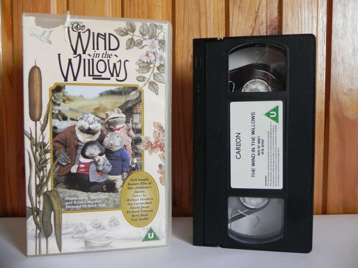 The Wind In The Willows - Thames Video - Children's Classic - Animated - Pal VHS-