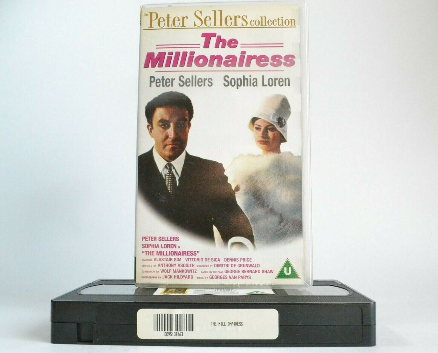 The Millionairess (1960): London Romance - Sophia Loren/Peter Sellers - Pal VHS-