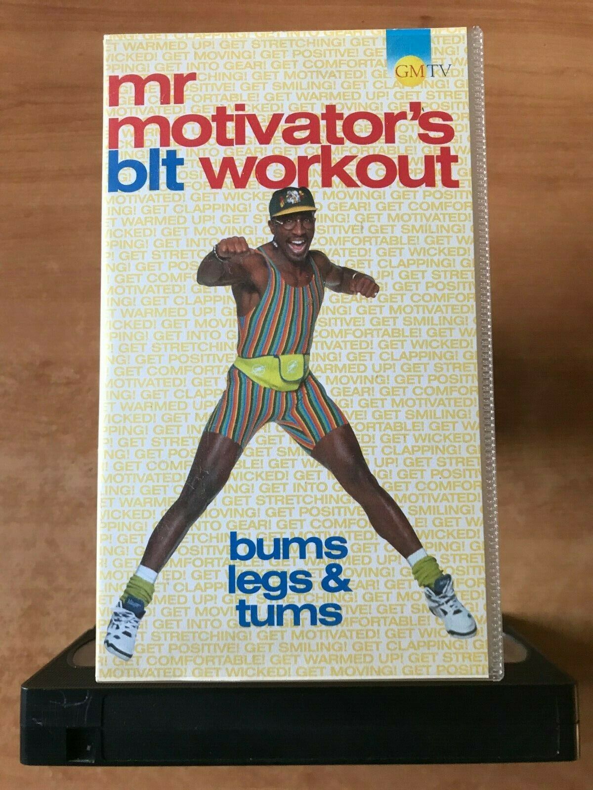 Mr. Motivator: BLT Workout [Bums, Legs & Tums] Fitness - Exercises - Pal VHS-