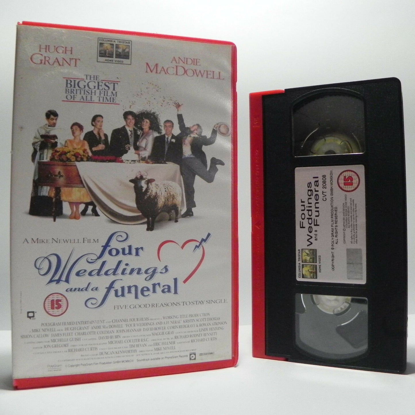Four Weddings And The Funeral: (1994) Comedy/Drama - Large Box - H.Grant - VHS-