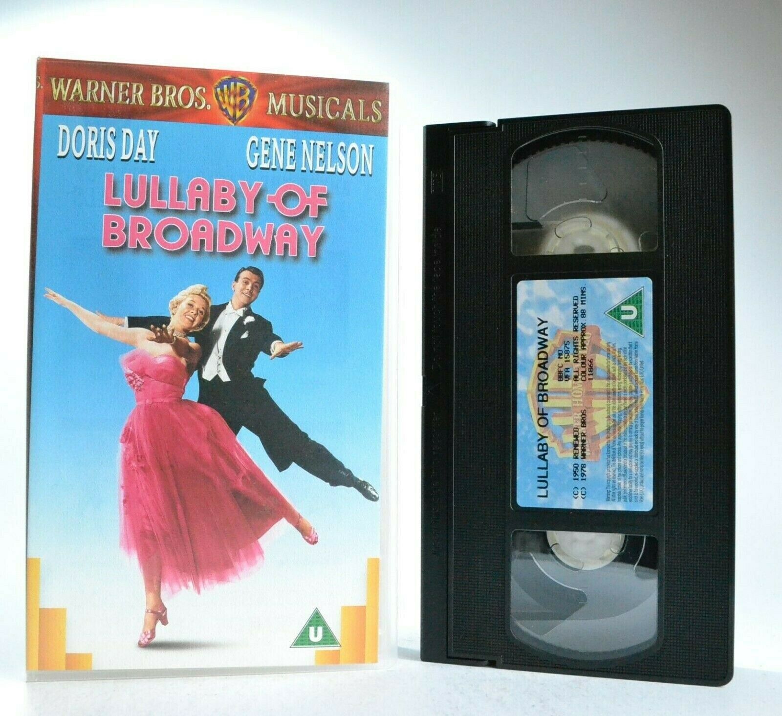Lullaby For Broadway: Classic Musical (1951) - Doris Day/Gene Nelson - Pal VHS-