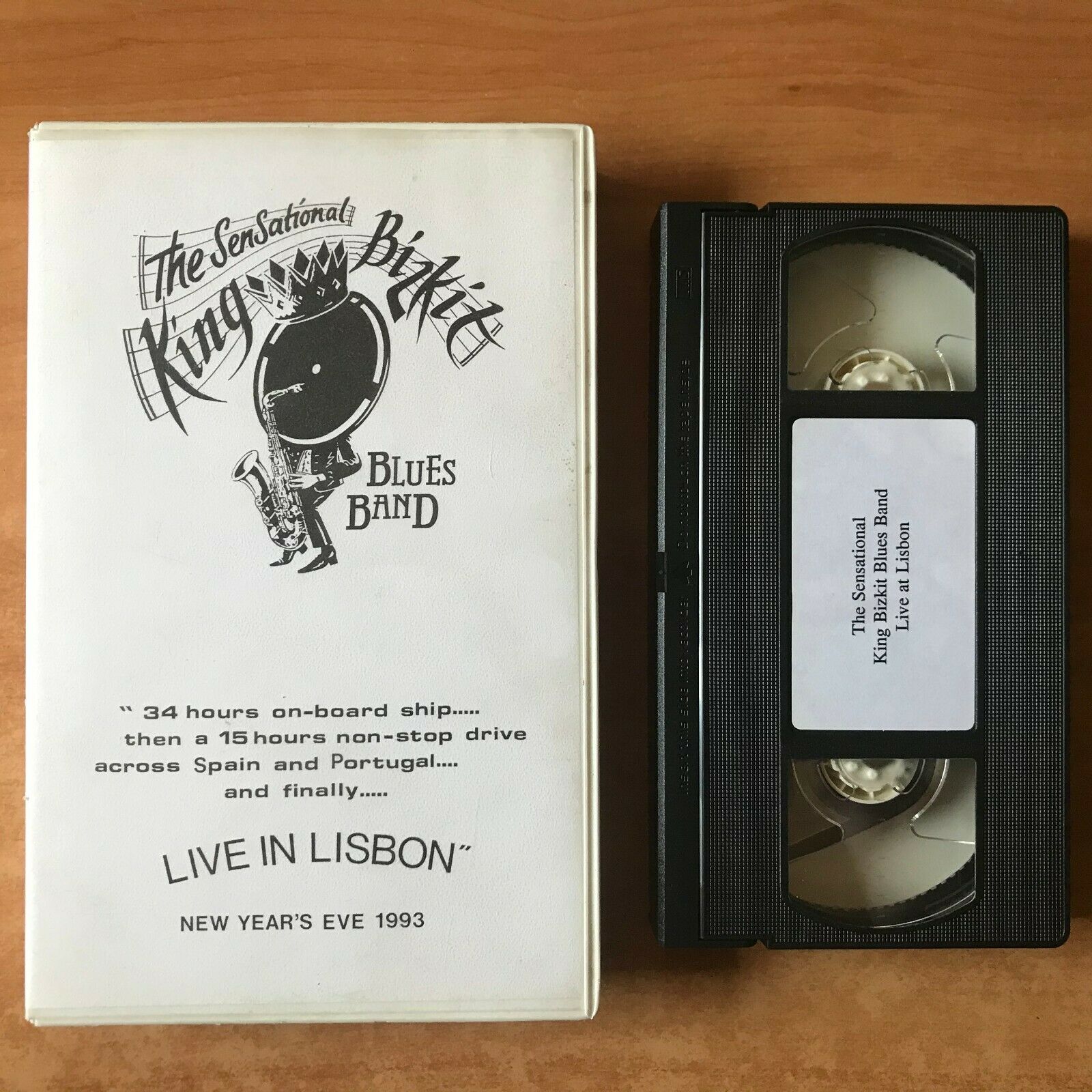 The Sensational King Bizkit [Blues Band]: Live In Lisbon - Big Box - Music - VHS-