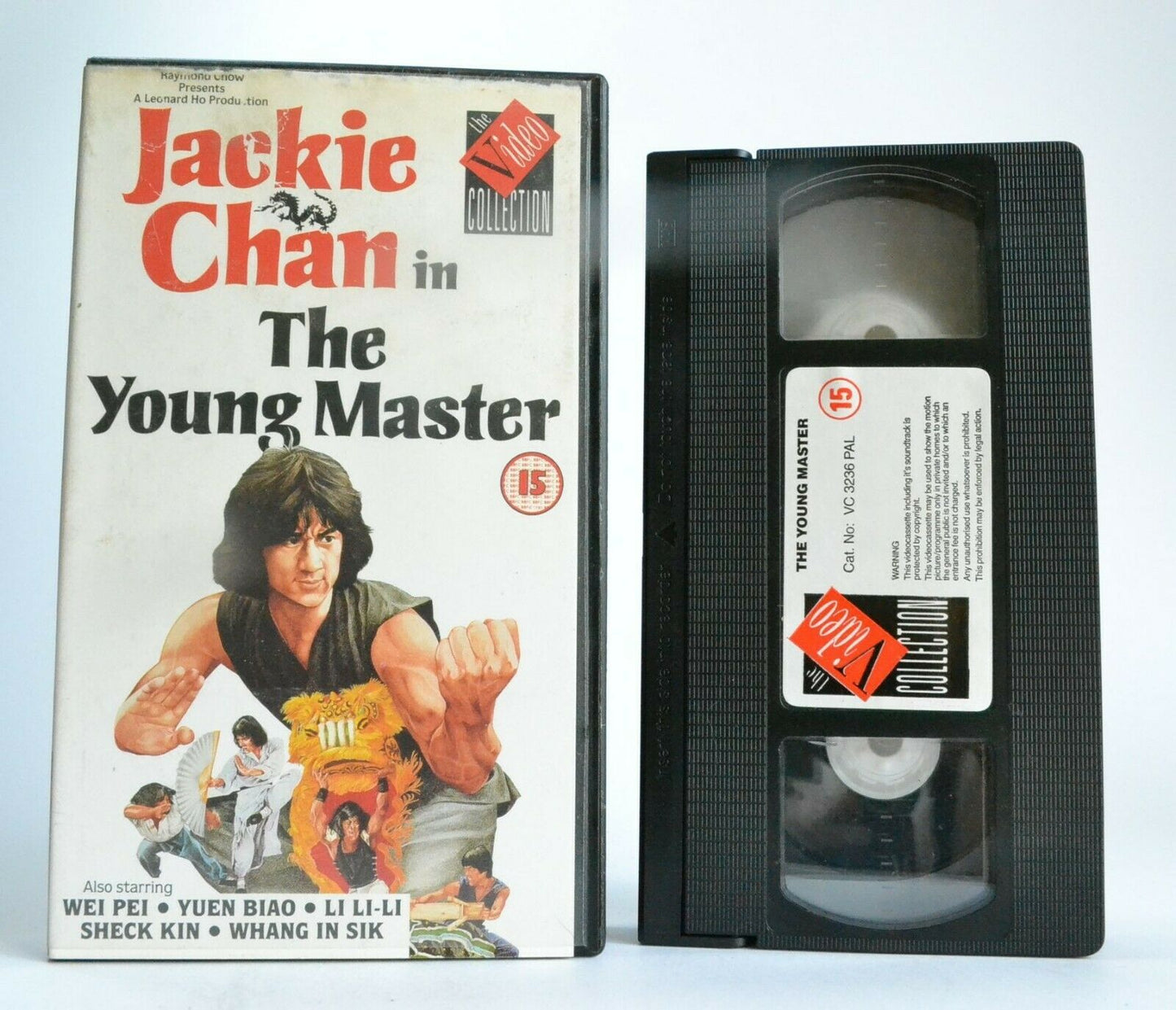 Young Master: 師弟出馬; Jackie Chan [Writer/Director/Star] Martial Action (1980) VHS-