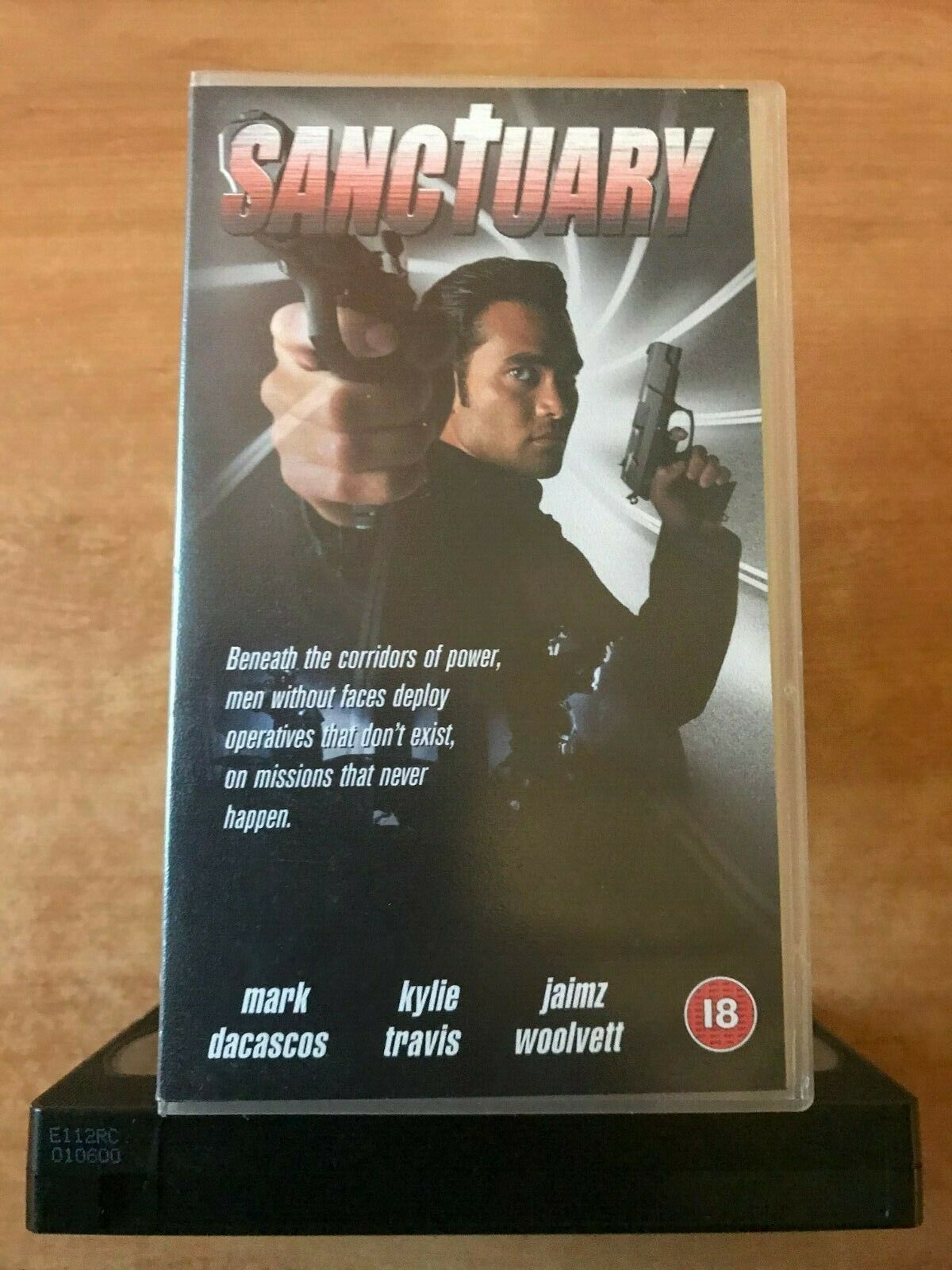 Sanctuary (1998): Black Ops Action - Thriller - Marc Dacascoc - Pal VHS-