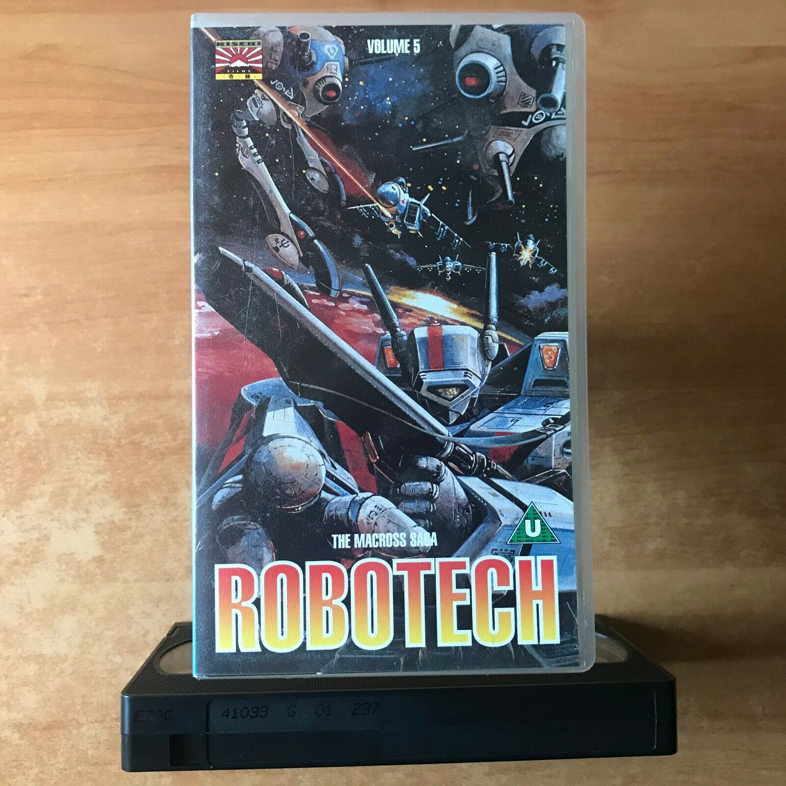 Robotech; [The Macross Saga] Vol. 5: Blue Wind; (Kiseki) Manga - Anime - Pal VHS-