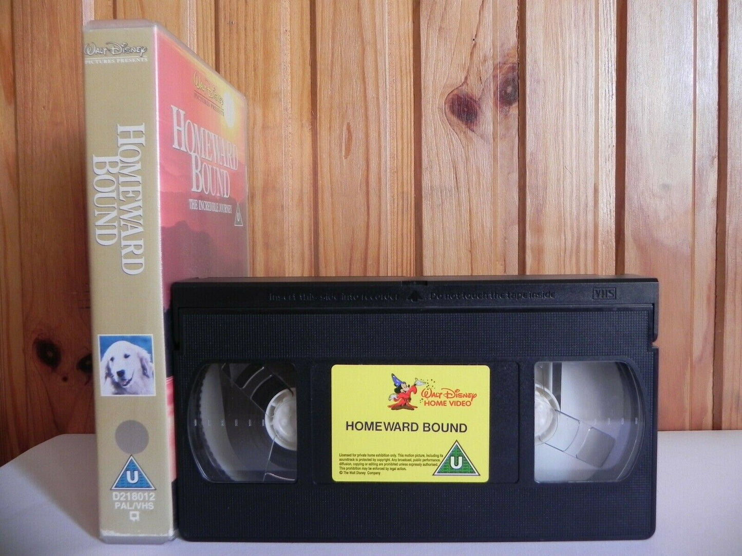 Homeward Bound: The Incredible Journey - Walt Disney - Adventure - Kids - VHS-