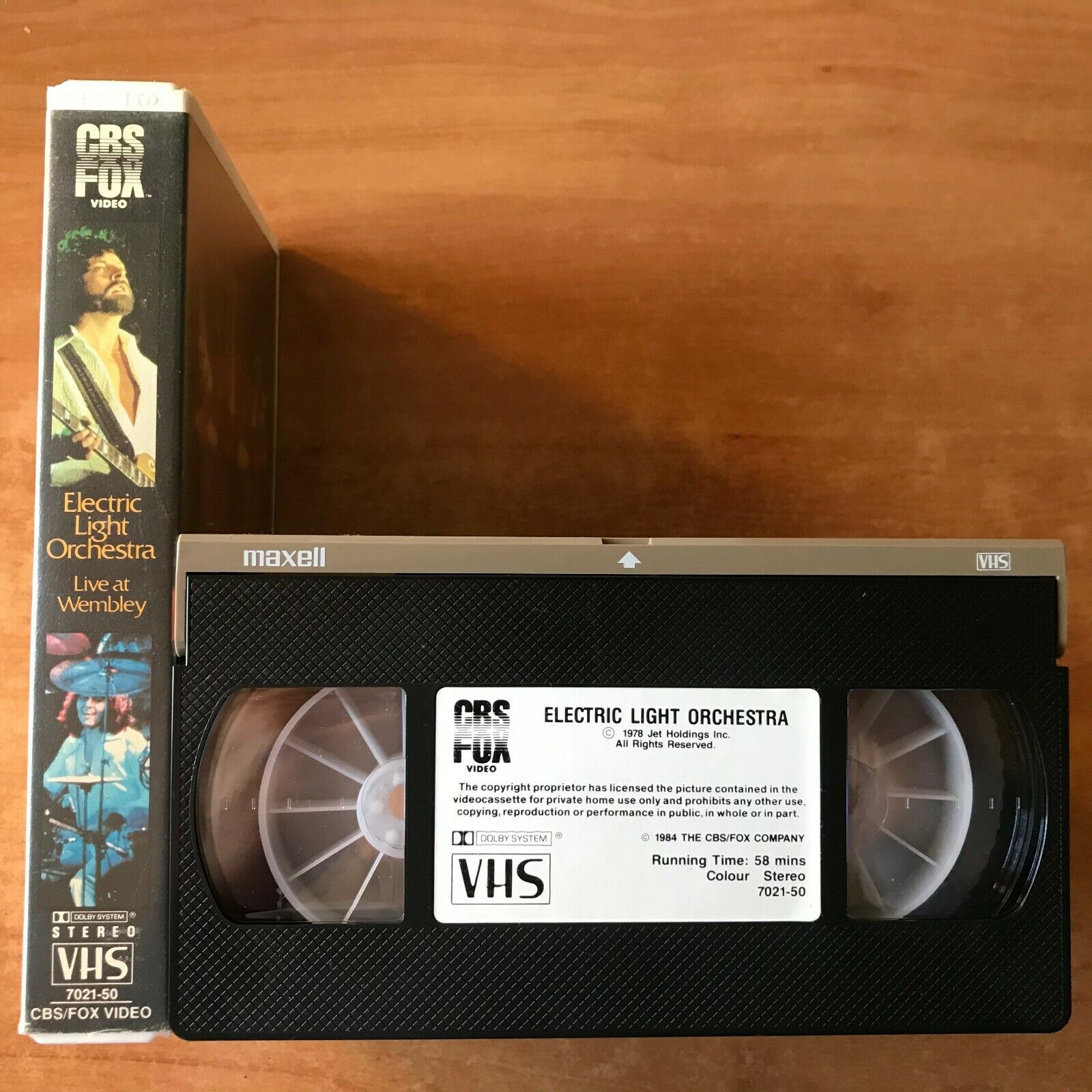 Electric Light Orchestra: Live At Wembley (CBS/FOX) - Concert - Music - Pal VHS-