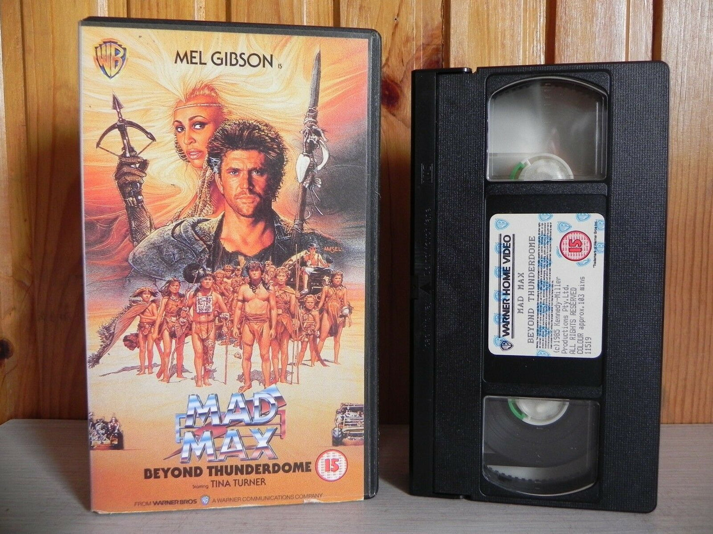 Mad Max - Beyond Thunderdome - Warner Home - Mel Gibson - Tina Turner - Pal VHS-