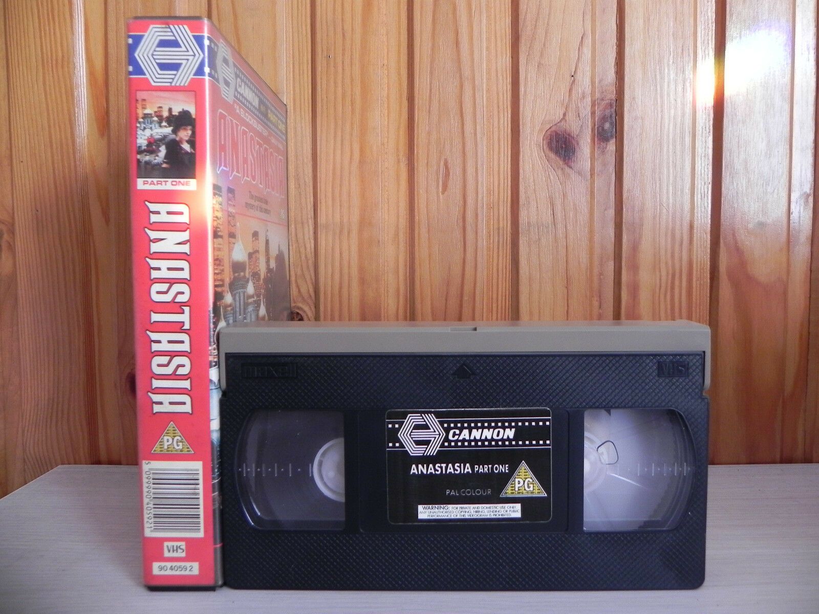 Anastasia - Cannon - Amy Irving - Noble Ancestry - Drama - Russia-Germany - VHS-