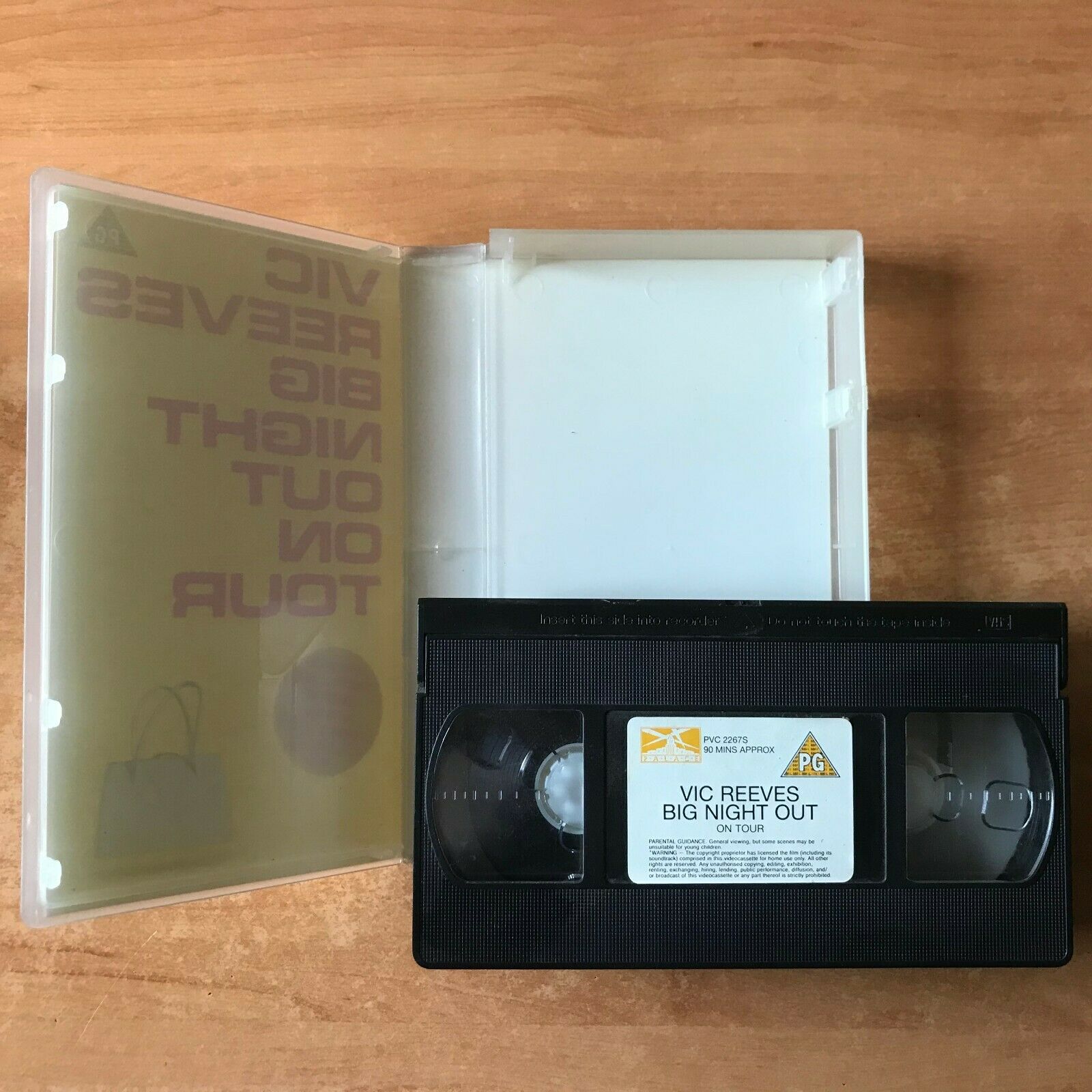 Vic Reeves: Big Night Out On Tour (1991) Newcastle City Hall - Concert - Pal VHS-