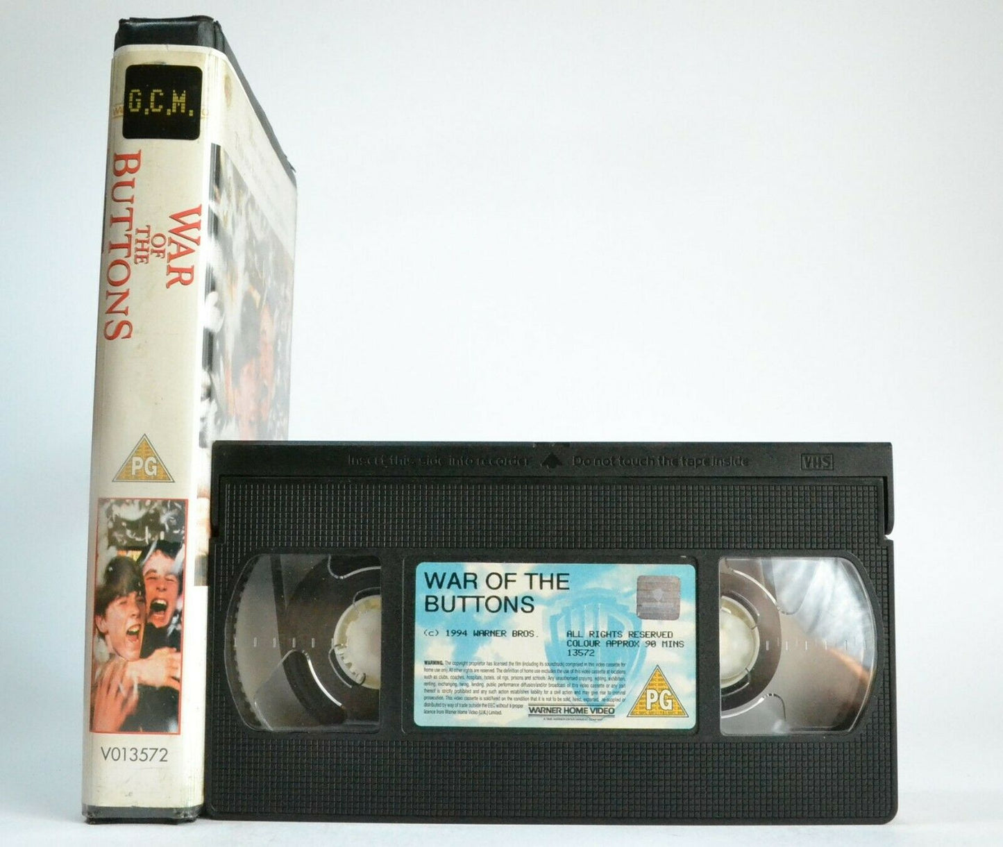 War Of The Buttons - Warner Home - Drama - Academy Award Winner - Pal VHS-