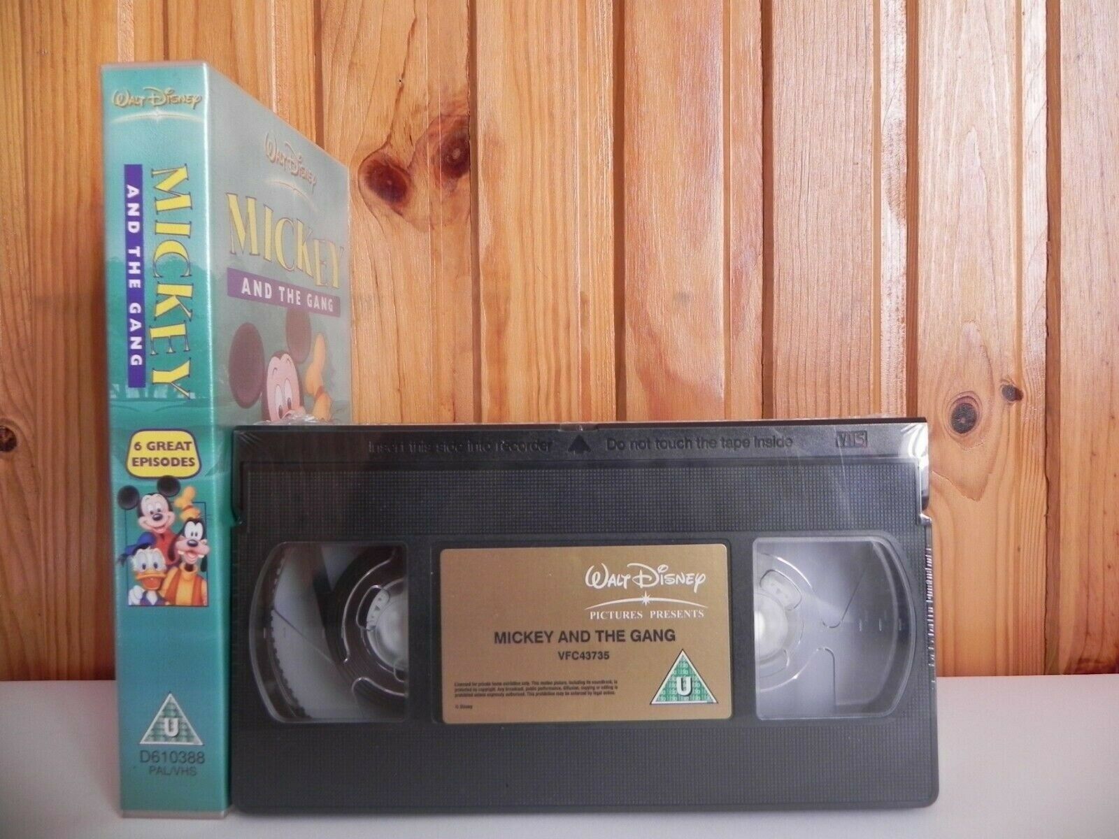 Mickey And The Gang: Brand New Sealed - Walt Disney - Animated - Kids - VHS-