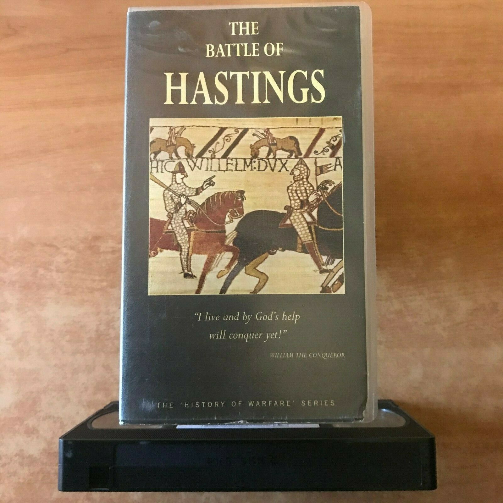 The Battle Of Hastings ['History Of Warwafe' Series] Michael Leighton - Pal VHS-