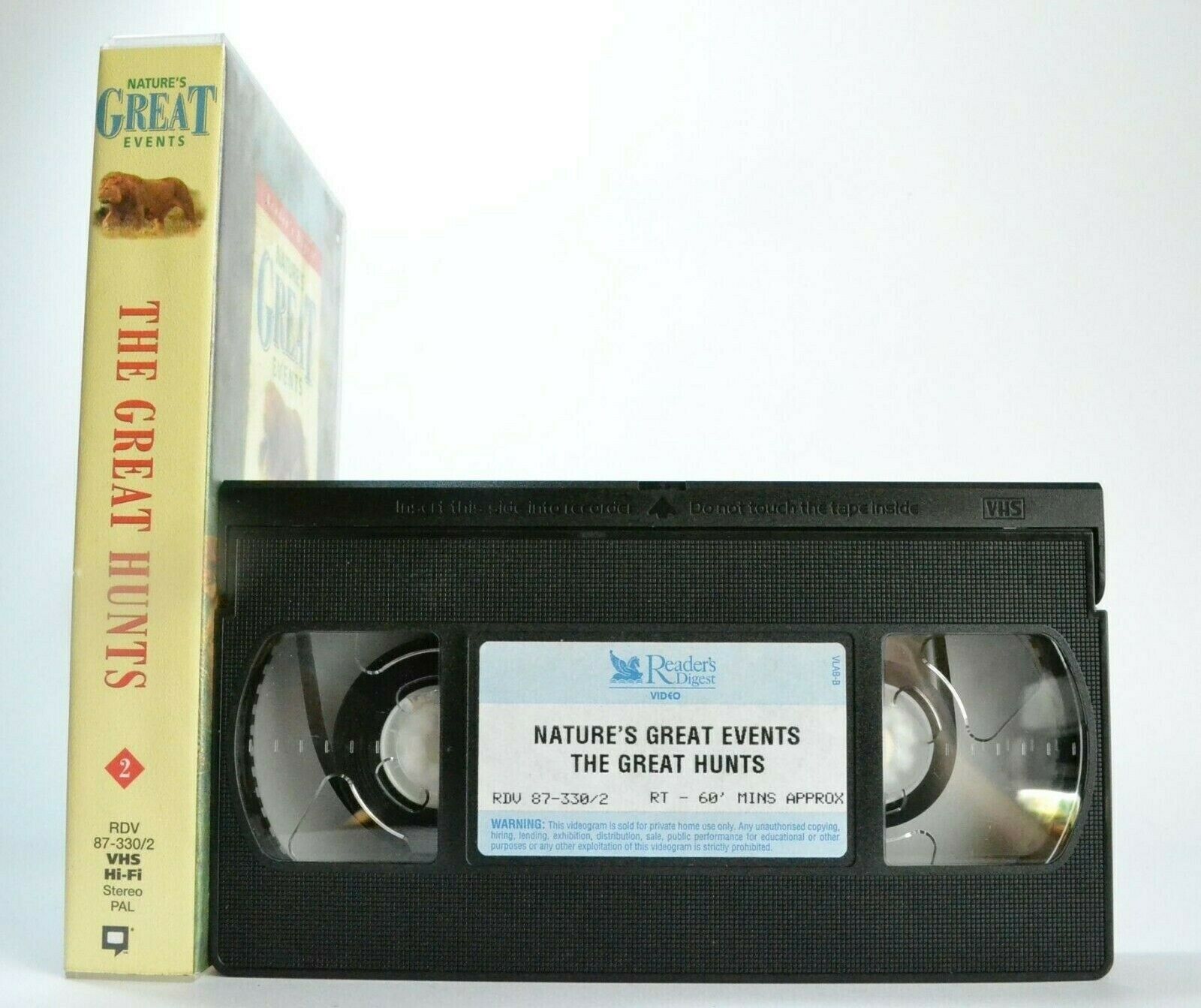 Nature's Great Events: The Great Hunts [Reader's Digest] - Amazon Forest - VHS-