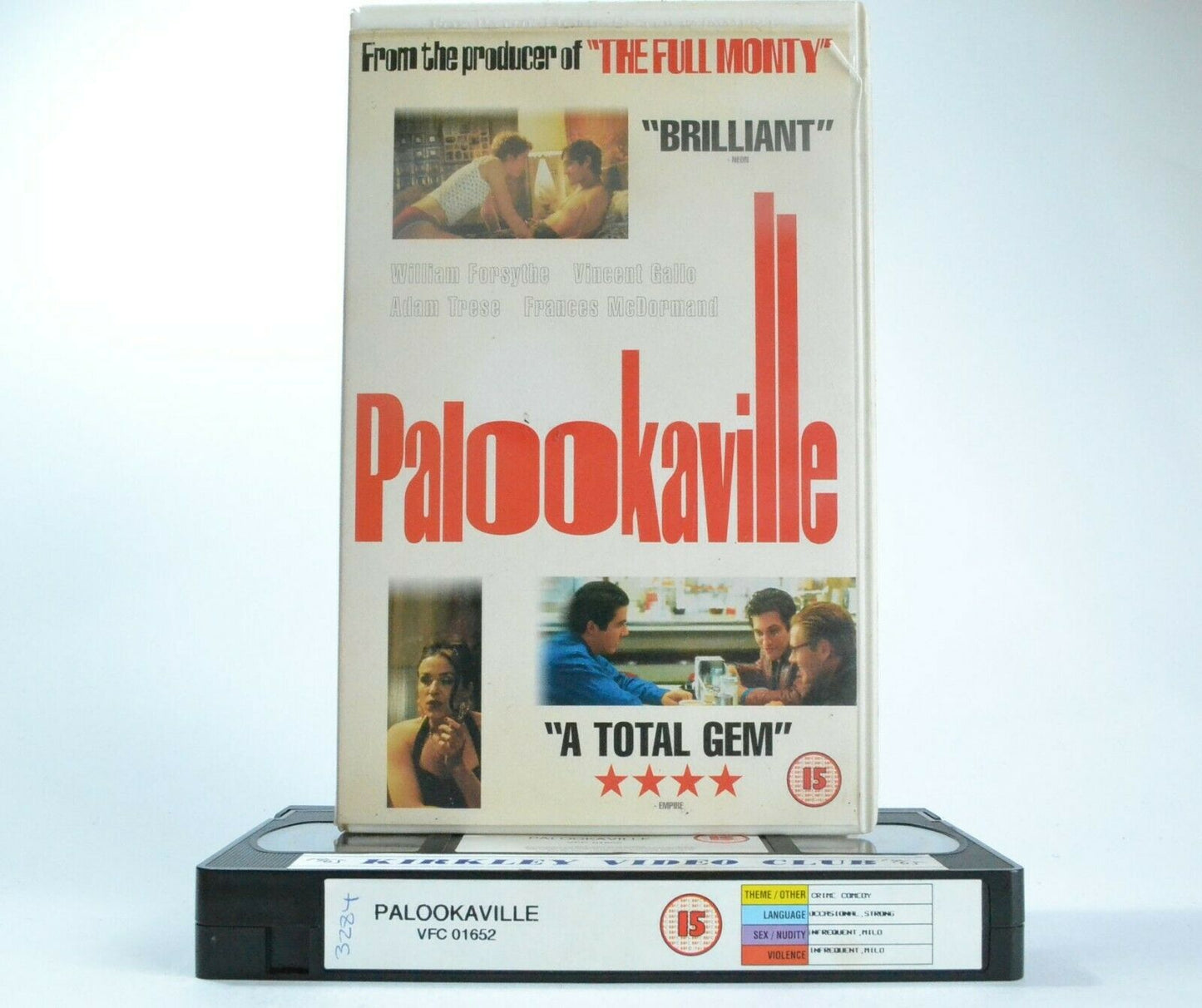 Palookaville (1995): Criminal Comedy - William Forsythe/Vincent Gallo - Pal VHS-