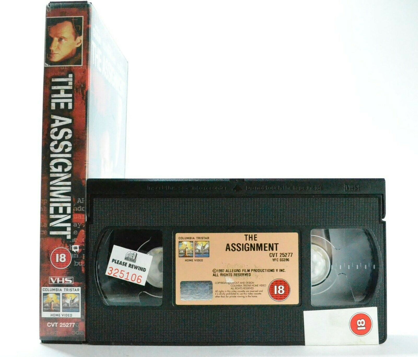 The Assignment: Spy Thriller (1997) - Terrorist Carlos "The Jackal" Case - VHS-