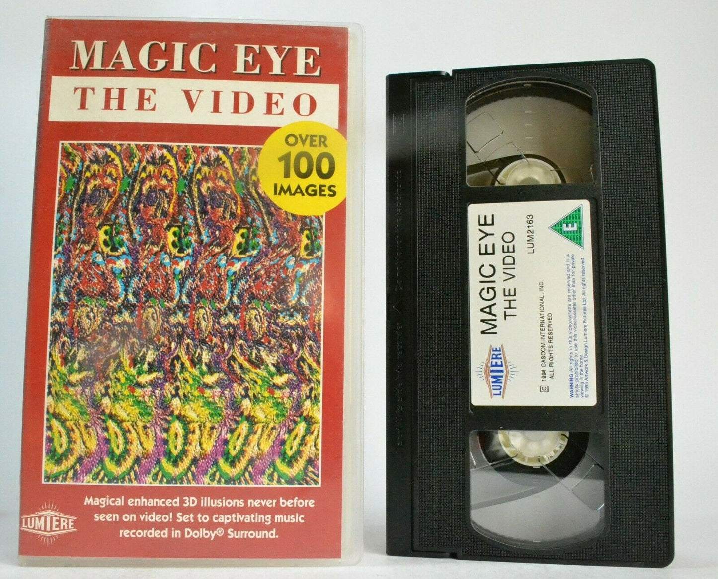 Magic Eye (Video, Vol.1): 3D Illusions - Virtual Reality [Peter Shockey] - VHS-