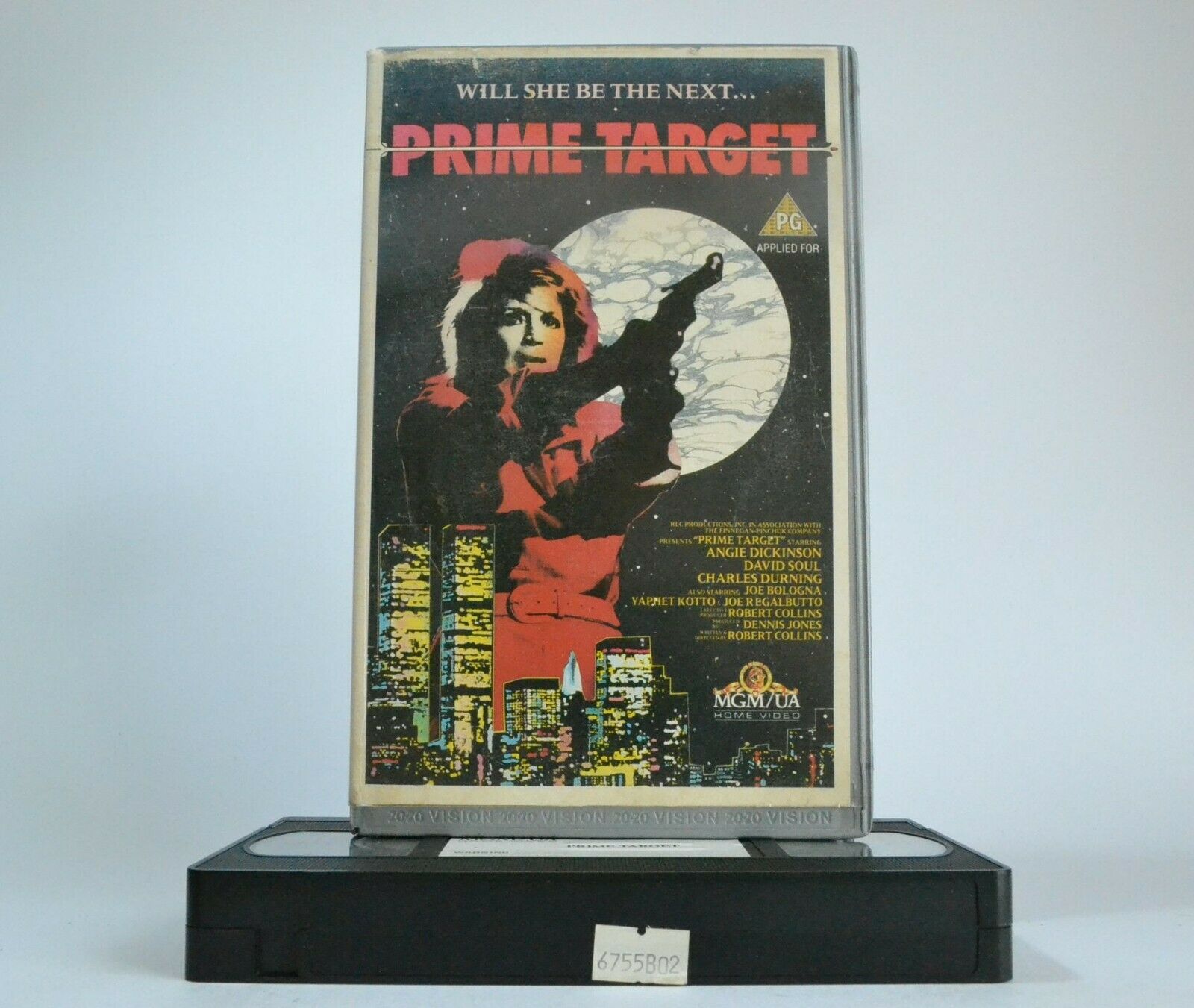 Prime Target: T.V. Movie (1989) Sample - Angie Dickinson - Action Crime - VHS-