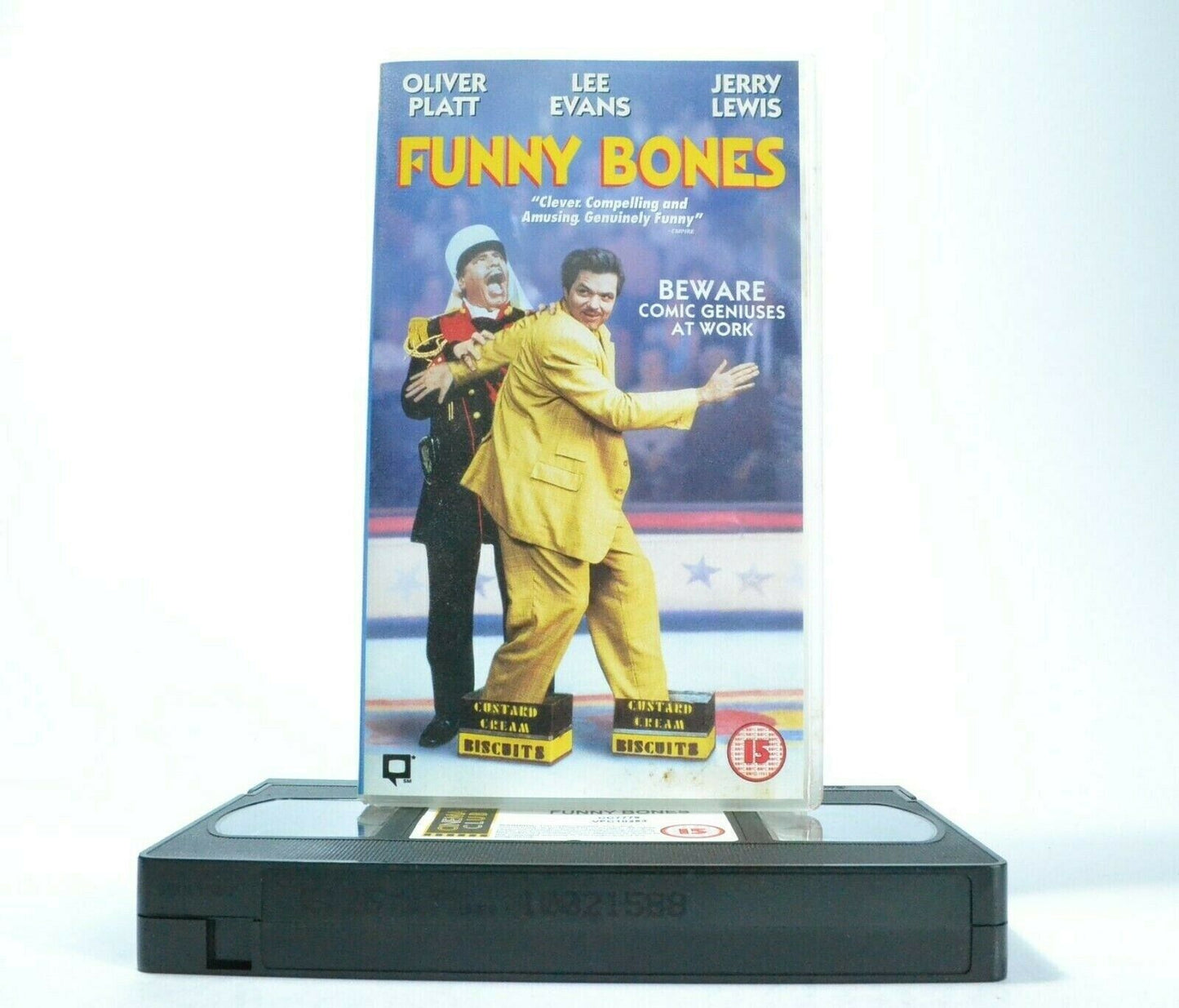 Funny Bones (1995): British/American Comedy Drama - Lee Evans/Jerry Lewis - VHS-