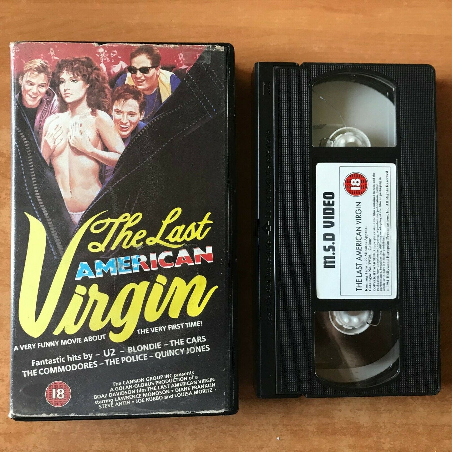 The Last American Virgin 1982, Teen Sex Comedy B Movie Boaz Davidson, VHS –  Golden Class Movies LTD