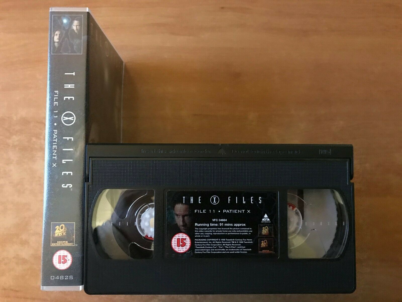 The X-Files (File 11): Patient X - Sci-Fi - TV Series - David Duchovny - Pal VHS-